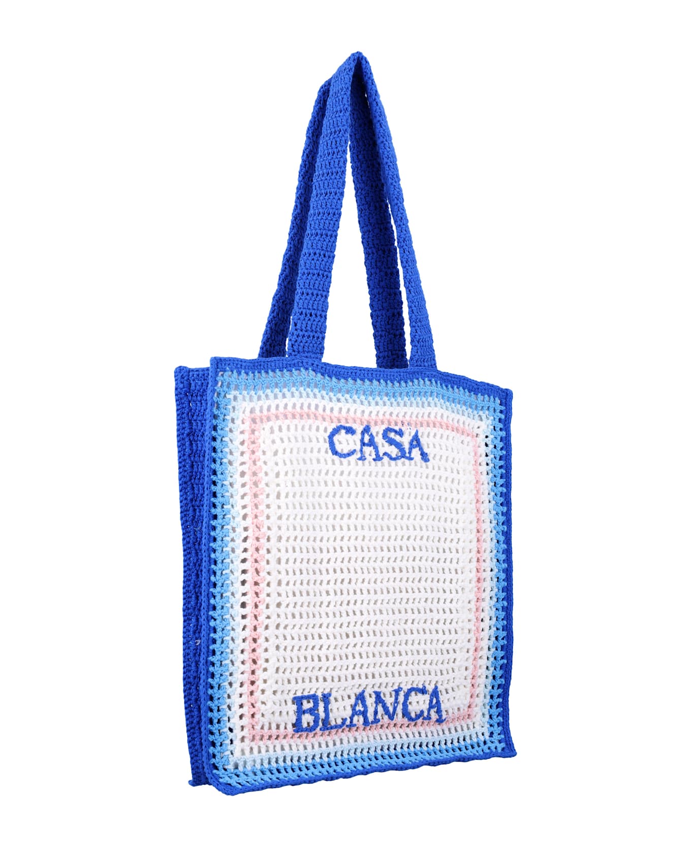 Casablanca Crochet Bag - Blue Gradient