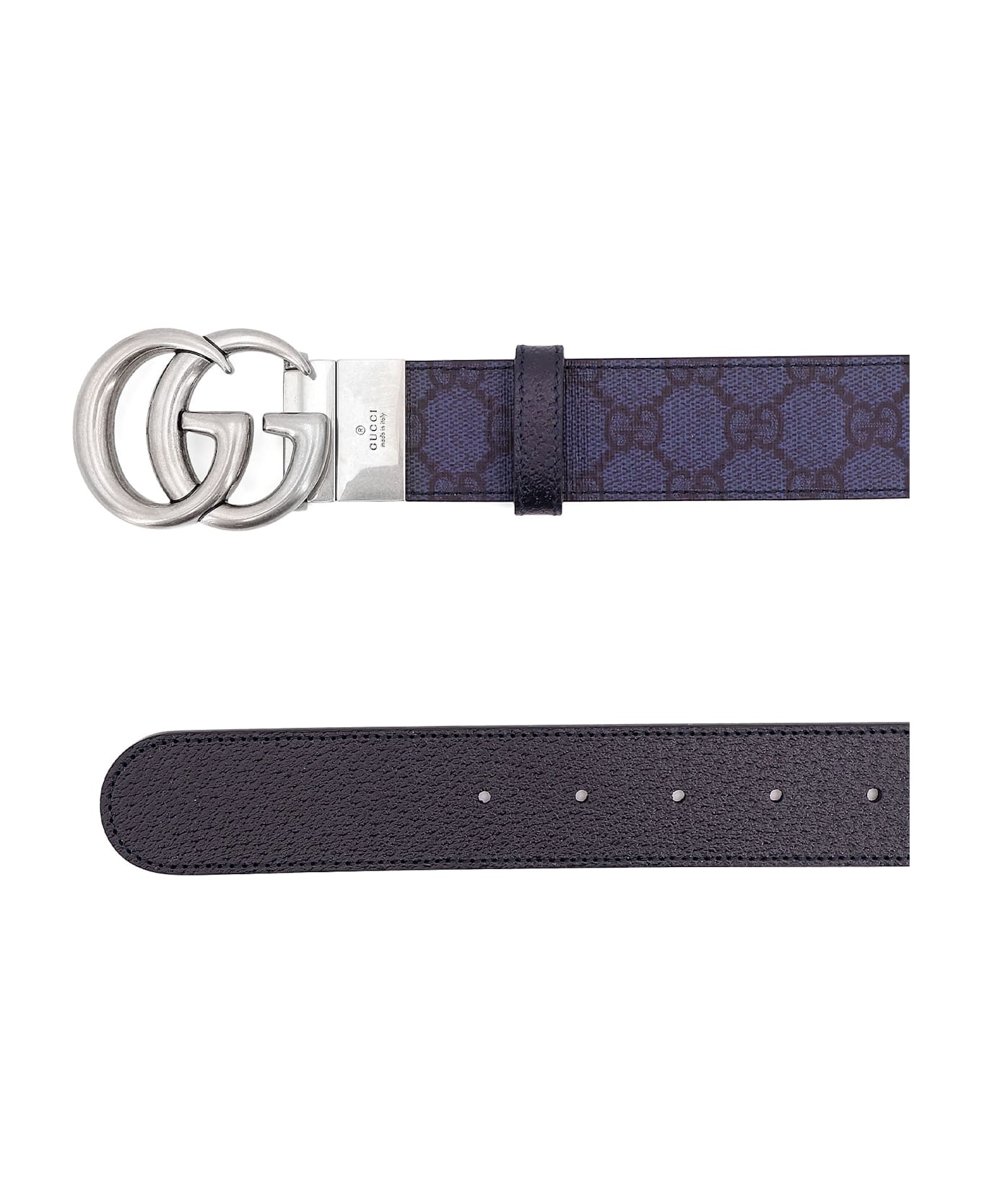 Gucci Gg Marmont Belt - Blue