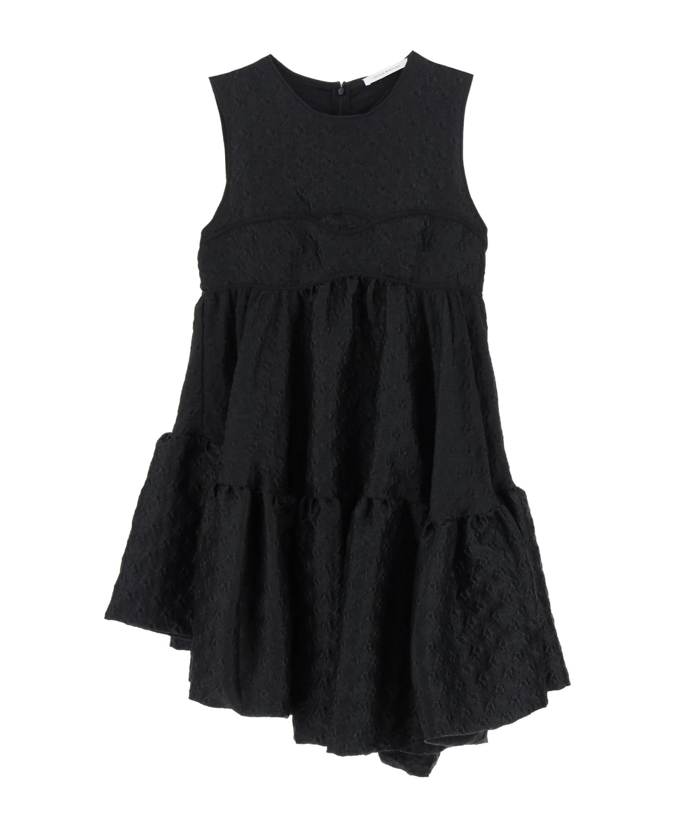 Cecilie Bahnsen 'divya Louise' Short Balloon Dress - BLACK (Black)