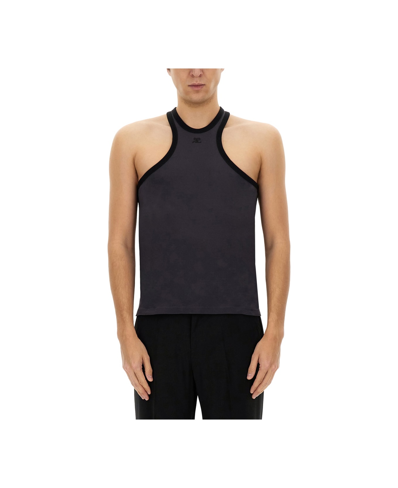 Courrèges Top "scuba" - BLACK