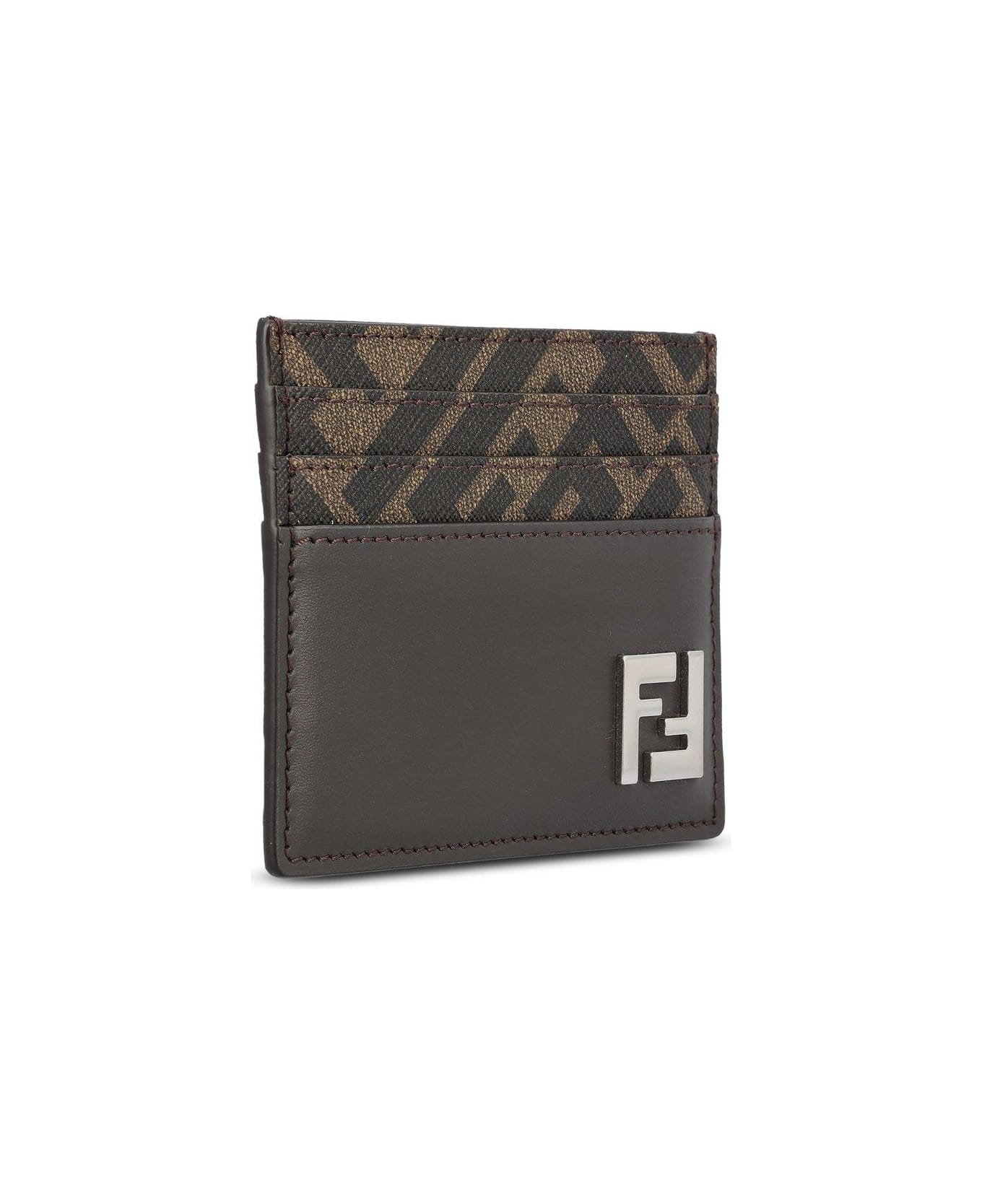 Fendi Card Holder - Brown