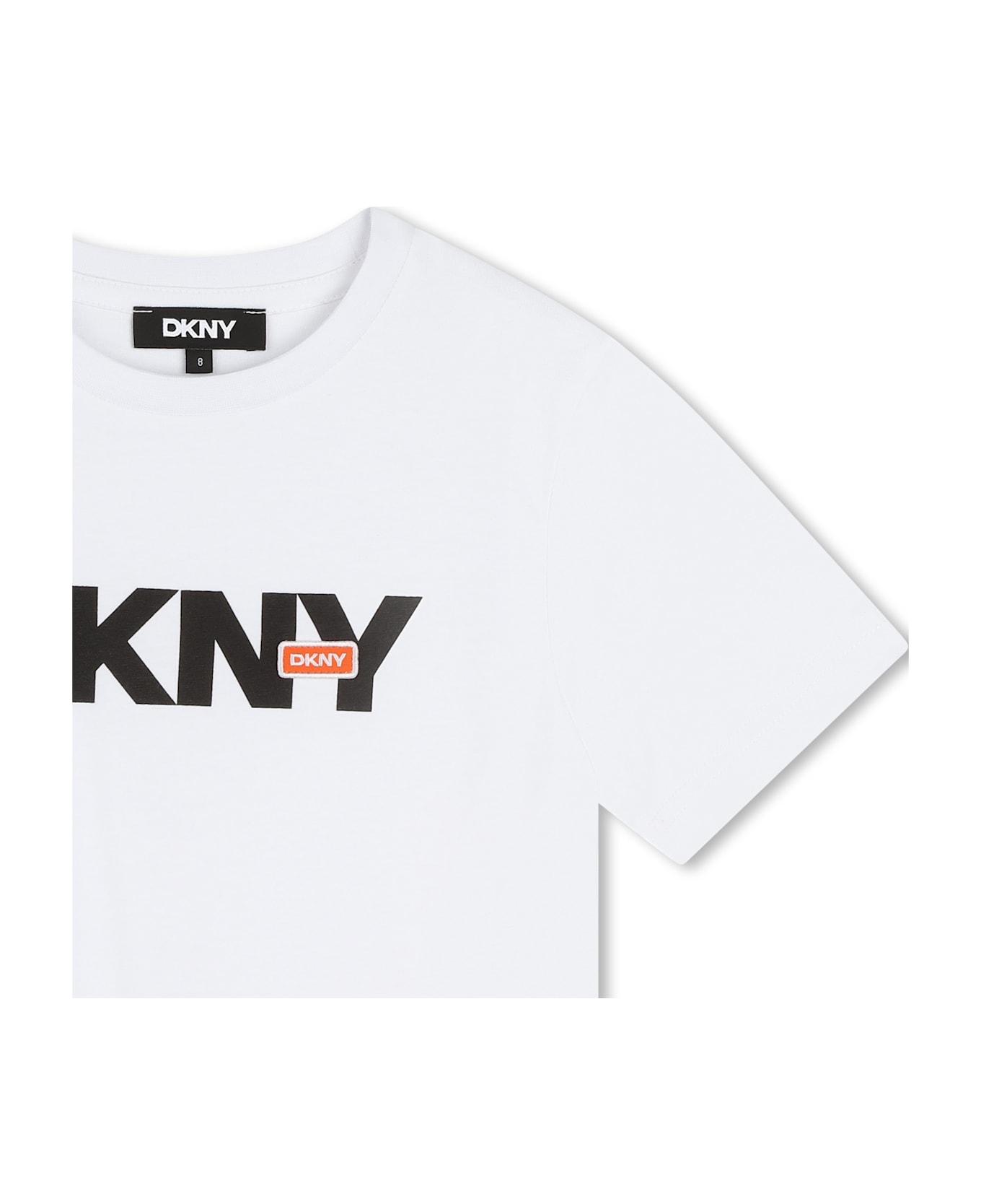 DKNY T-shirt Con Stampa - White