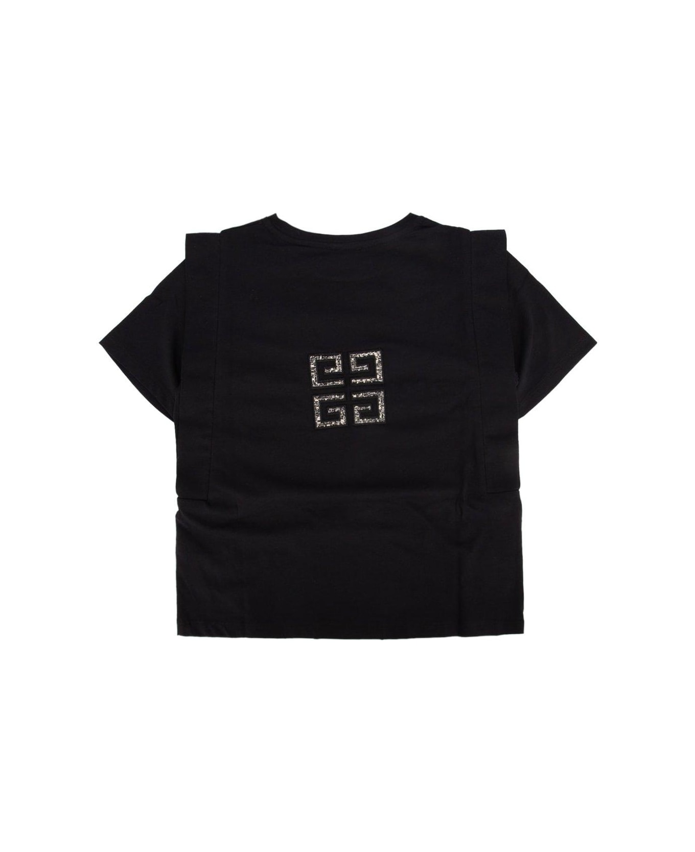 Givenchy Logo Patch Crewneck T-shirt - Nero