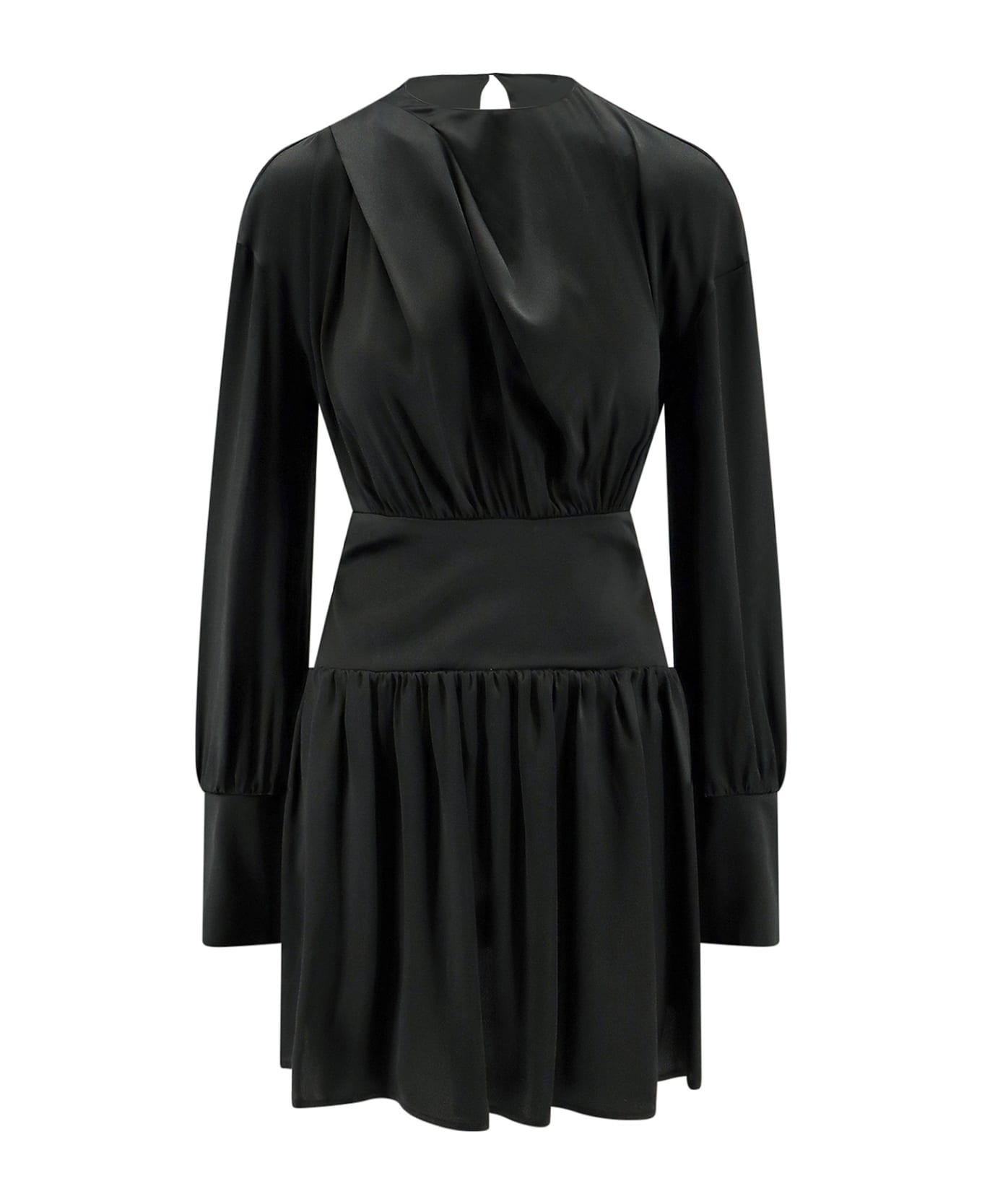 SEMICOUTURE Dress - Black ワンピース＆ドレス