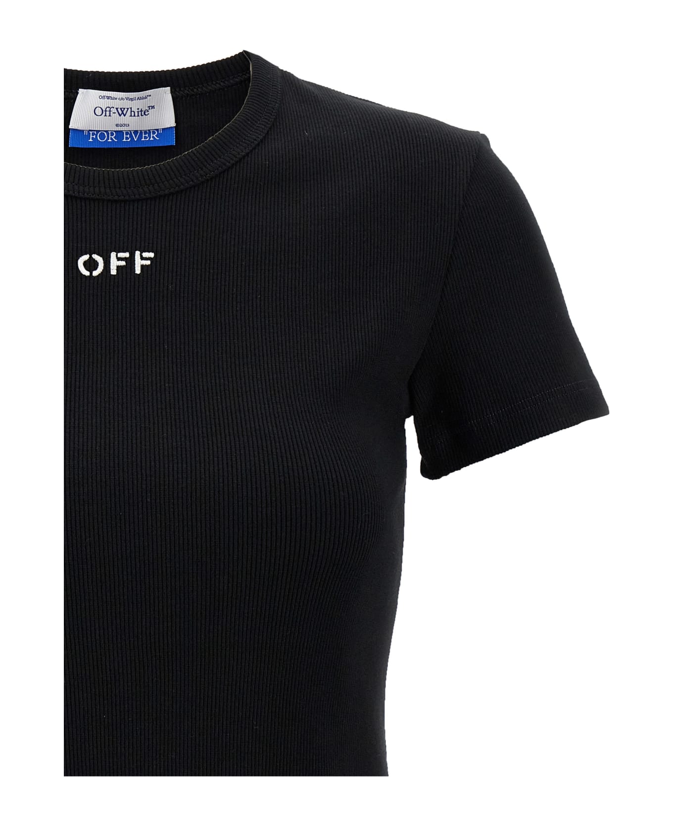 Off-White 'off Stamp' T-shirt - Black White