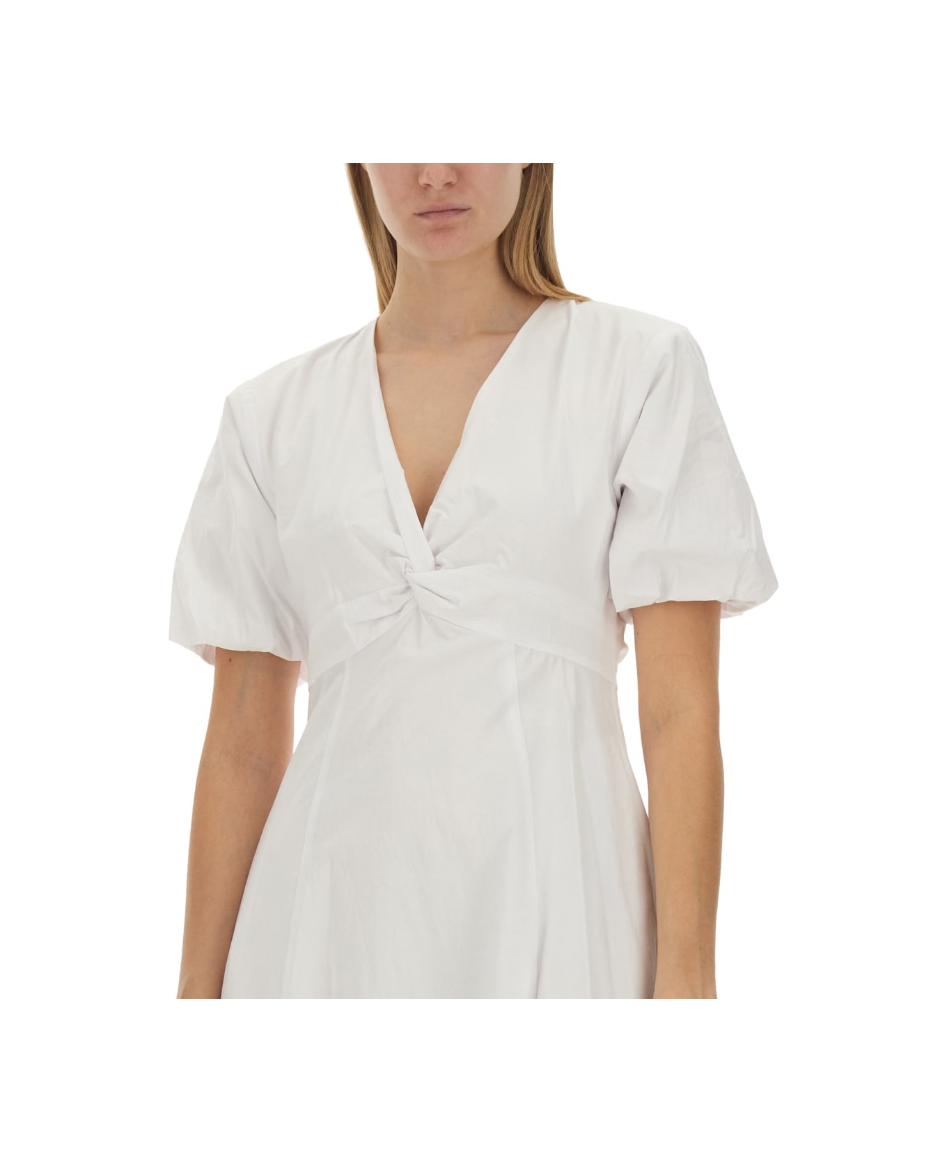 STAUD "finley" Dress - WHITE