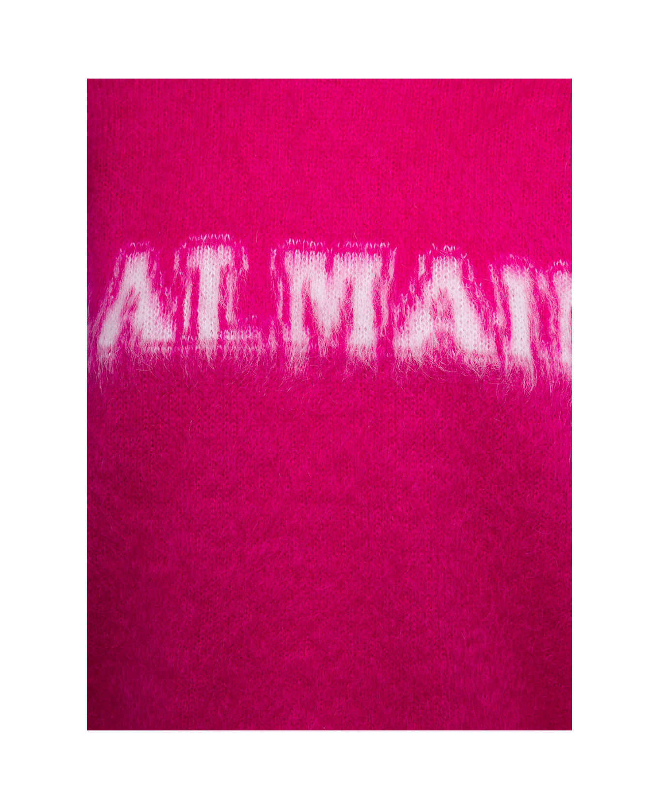 Balmain Brushed Mohair Pullover - Pink