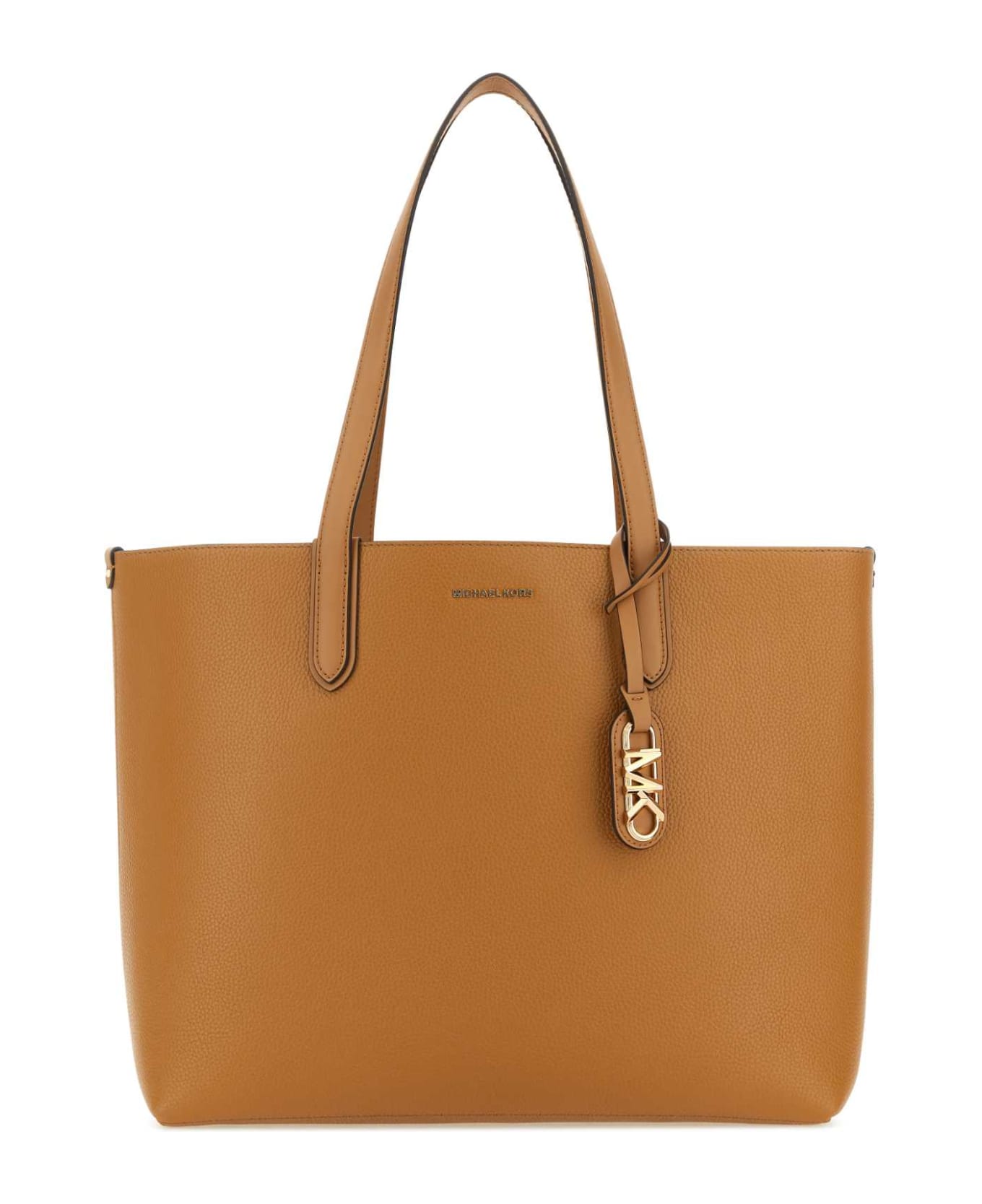 Michael Kors Camel Leather Extra-large Eliza Shopping Bag - PALEPEANUT