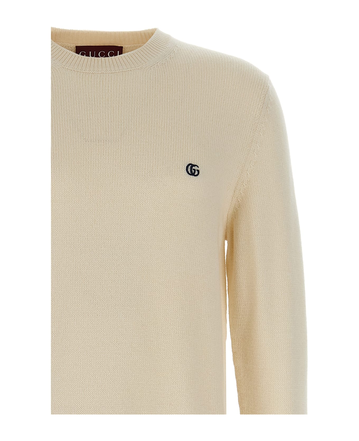 Gucci Logo Sweater - White