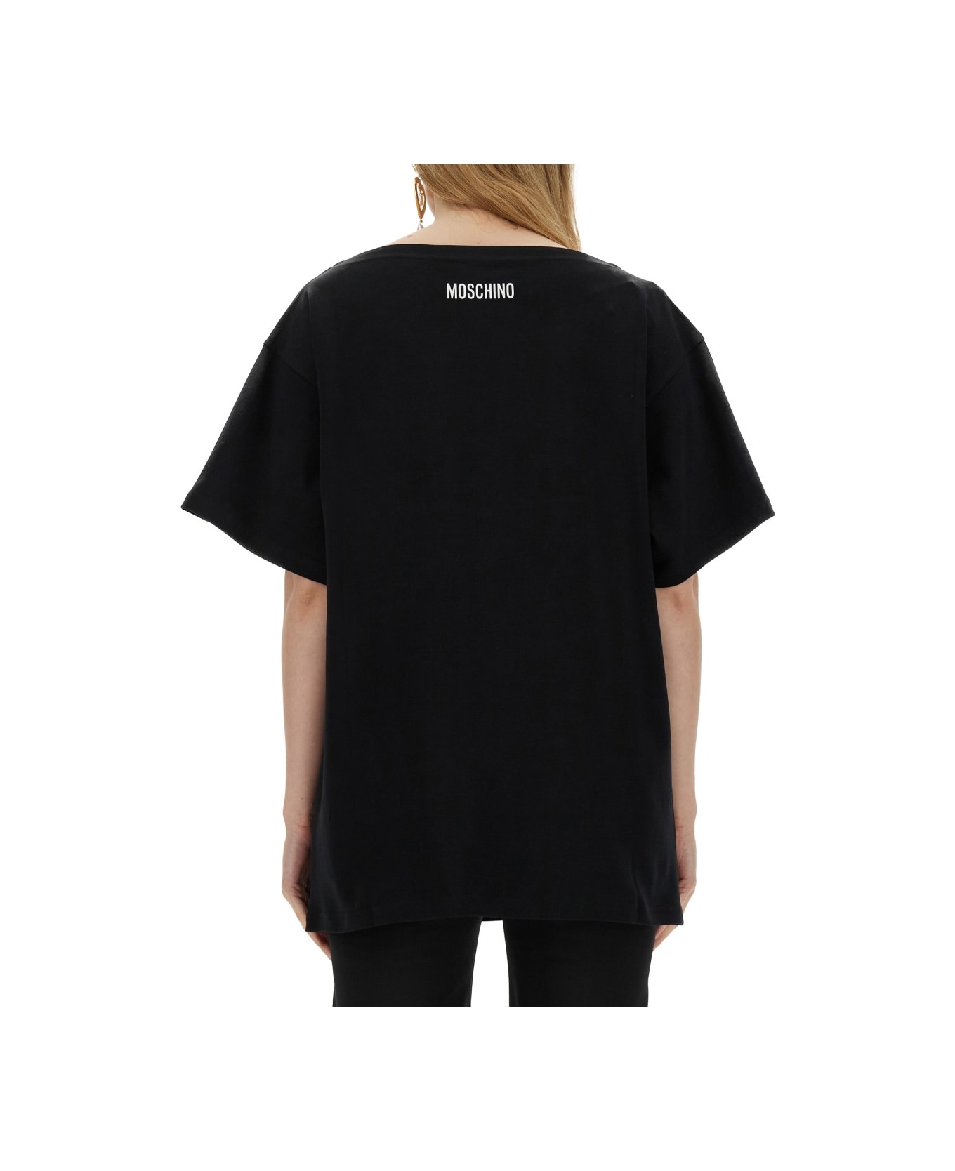 Moschino Interlock Body Print T-shirt - BLACK Tシャツ