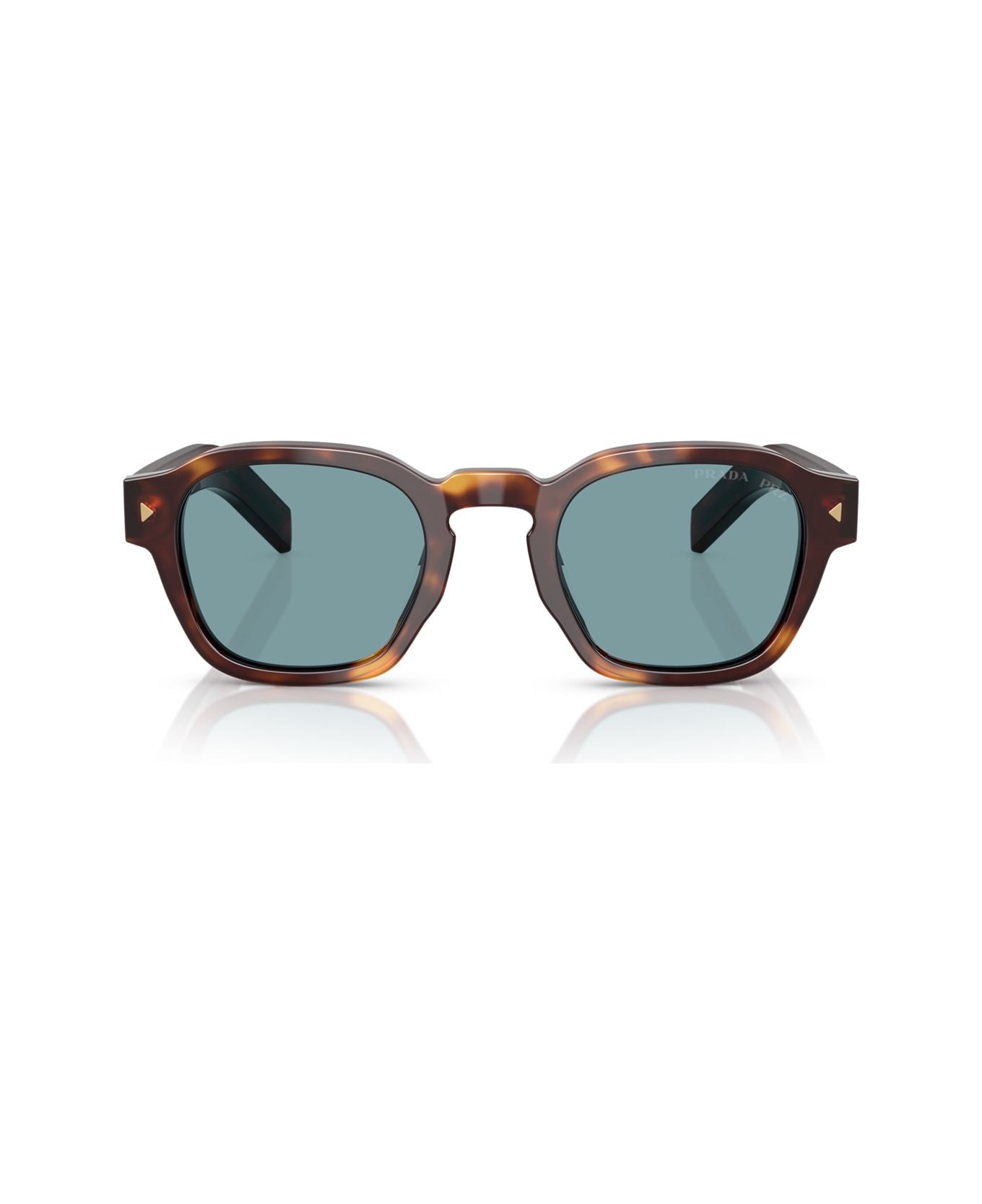 Prada Eyewear Prada Pr A16s Polarizzato 15w04d Tartarugato Sunglasses - Havana