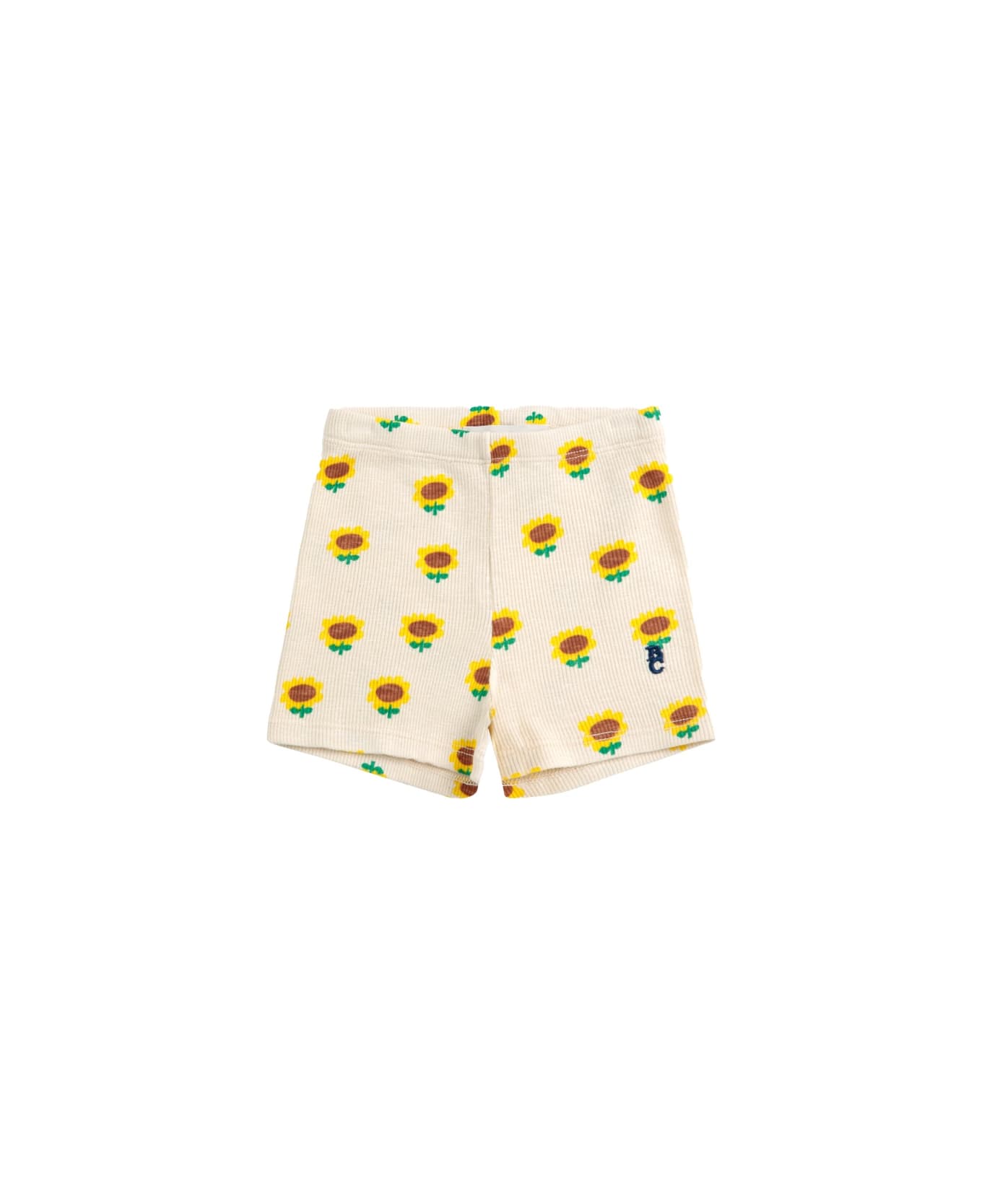 Bobo Choses "sunflower" Shorts - BEIGE