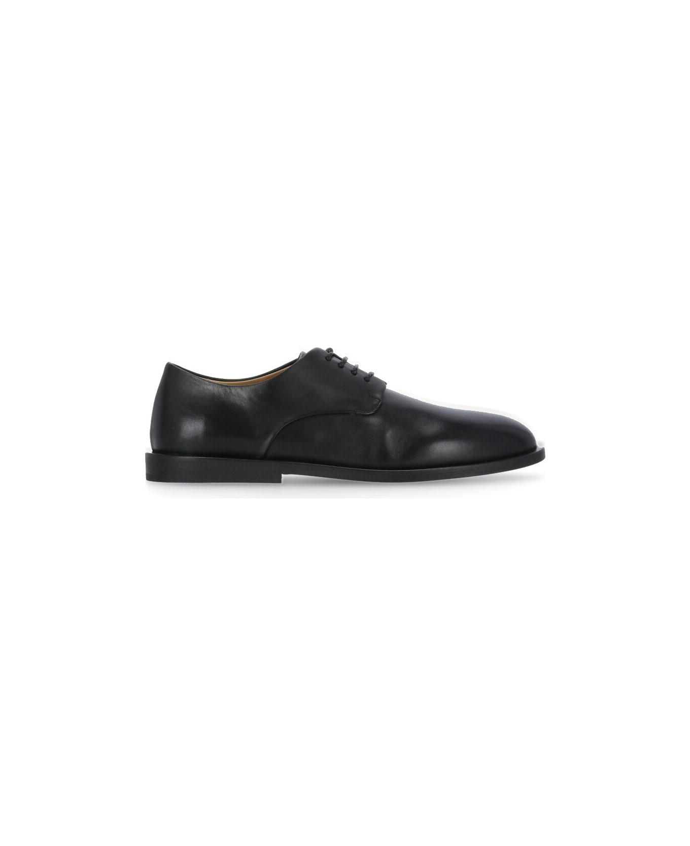 Marsell Mando Derdy Lace-up Shoes - Black フラットシューズ