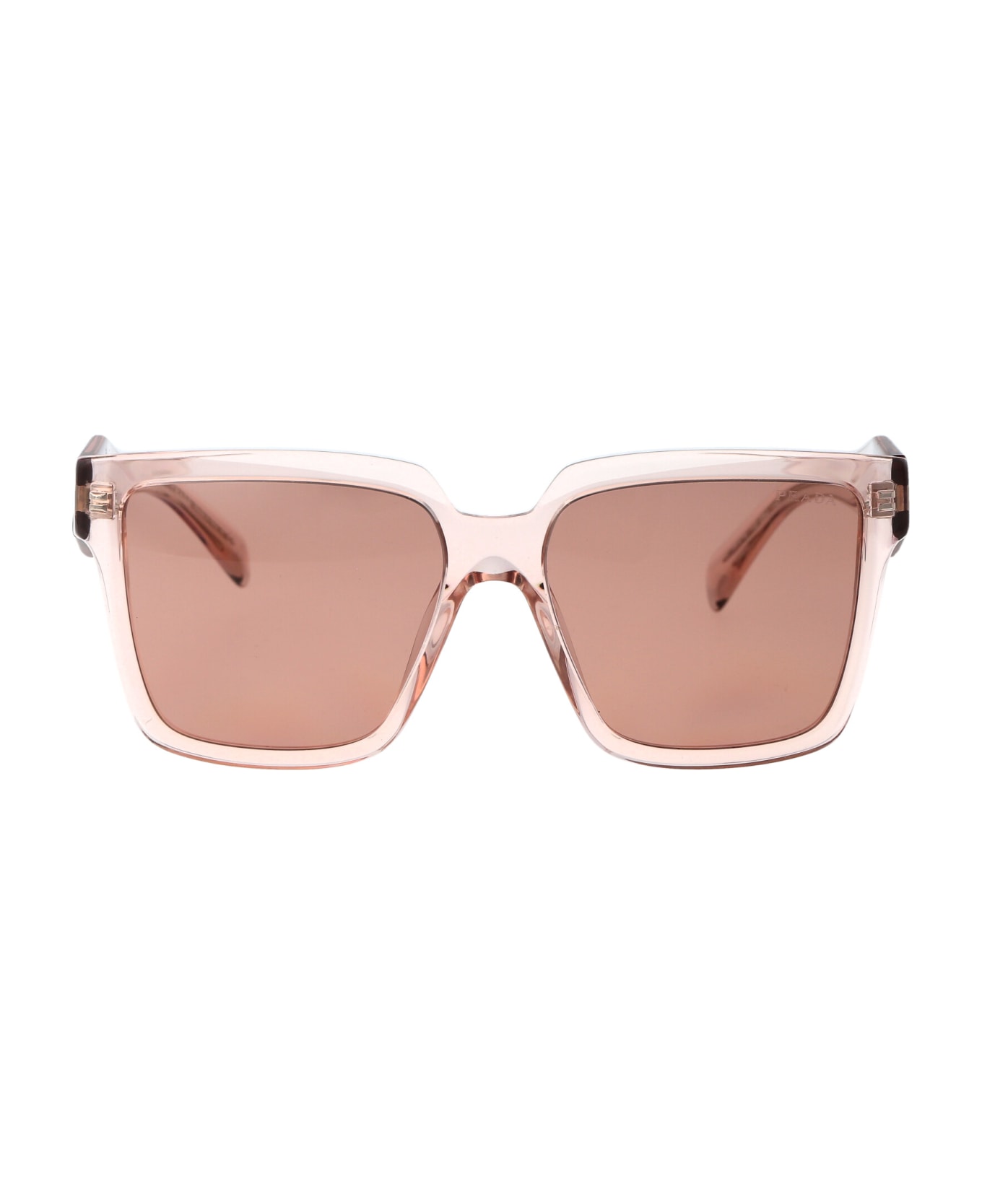 Prada Eyewear 0pr 24zs Sunglasses - 13I08M Geranium/Petal Crystal