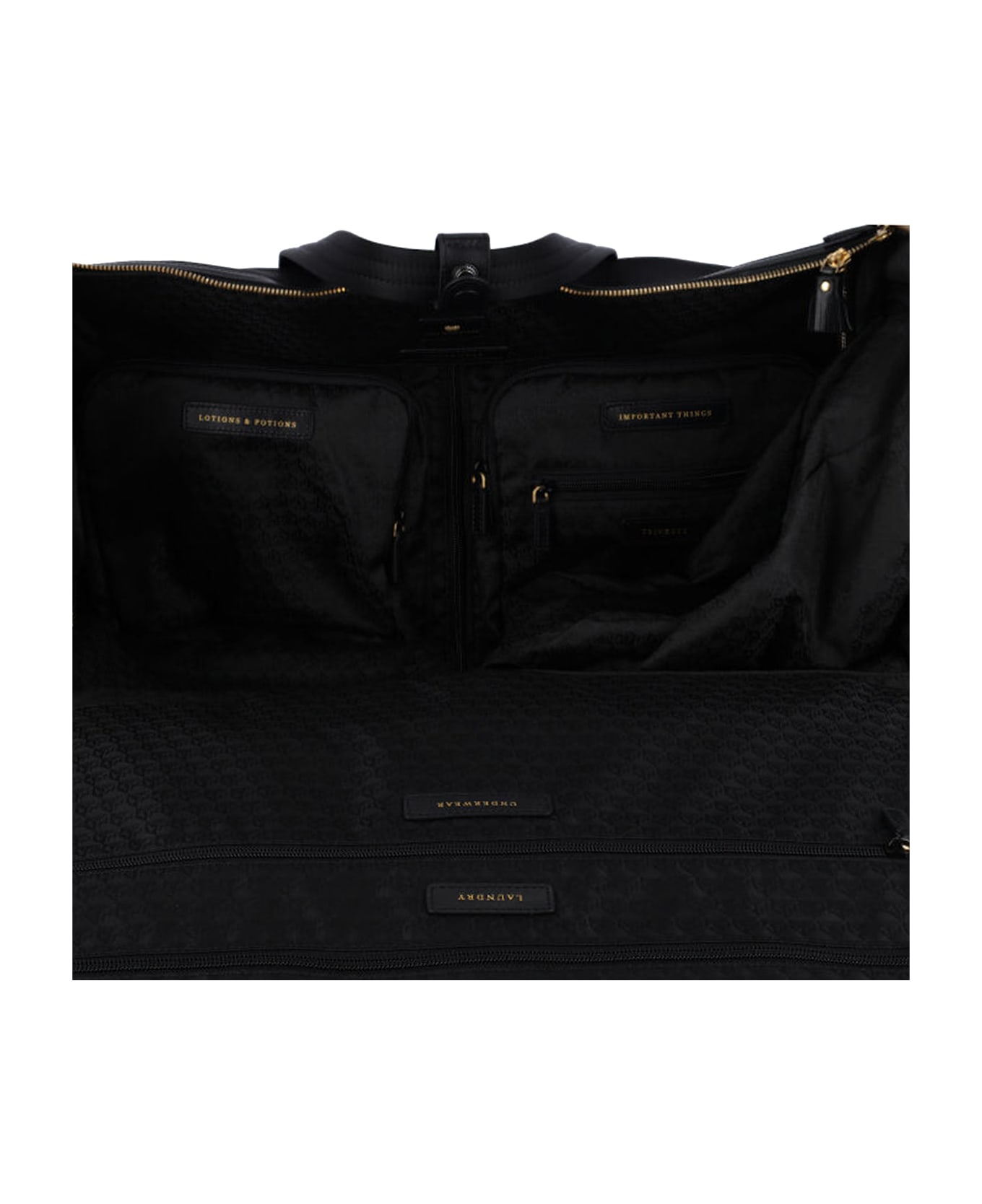 Anya Hindmarch Travel Bag "72 Hours Weekend" - Black  
