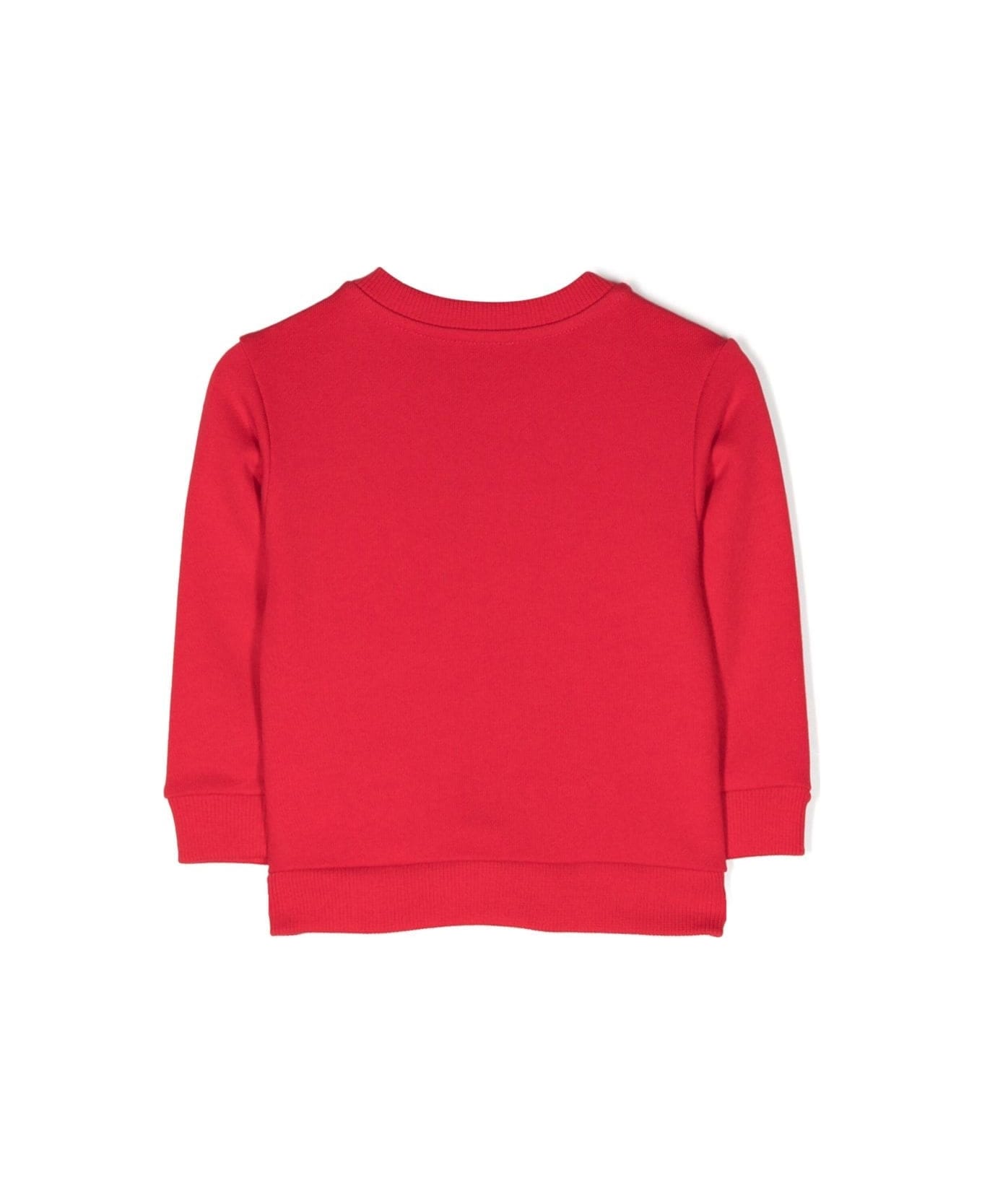 Missoni Kids Sweatshirt With Print - Red ニットウェア＆スウェットシャツ