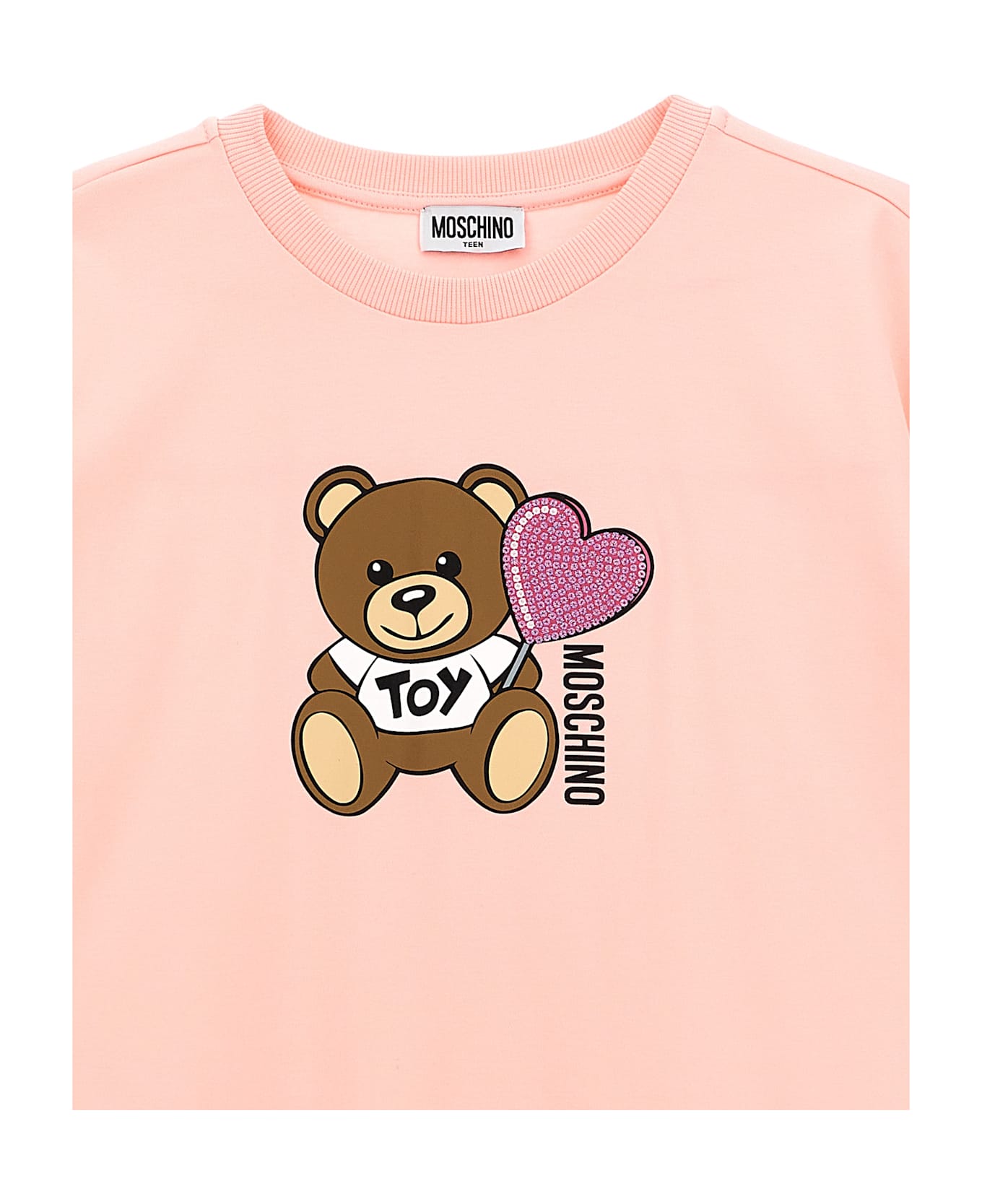 Moschino Sequin 
teddy
 Dress - Pink
