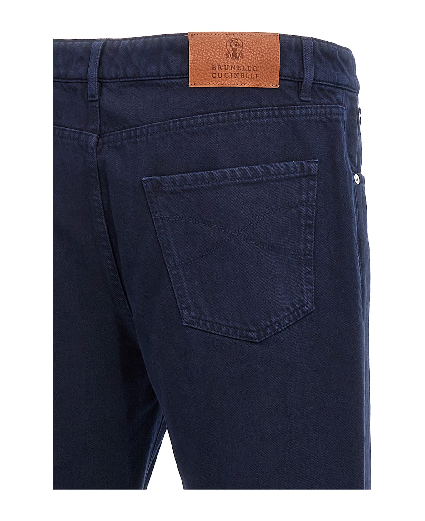 Brunello Cucinelli Dyed Jeans - Blue