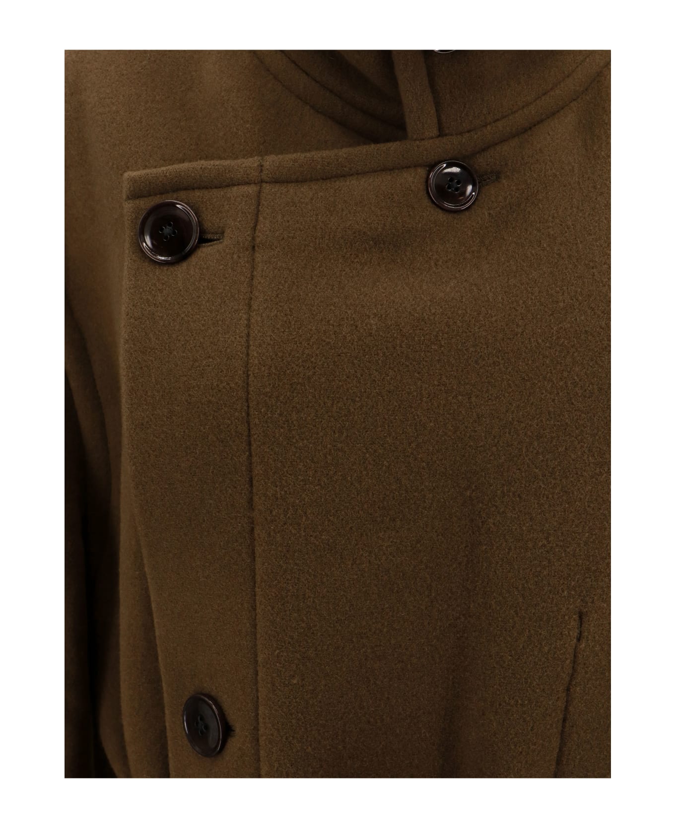 Lemaire Coat - BROWN