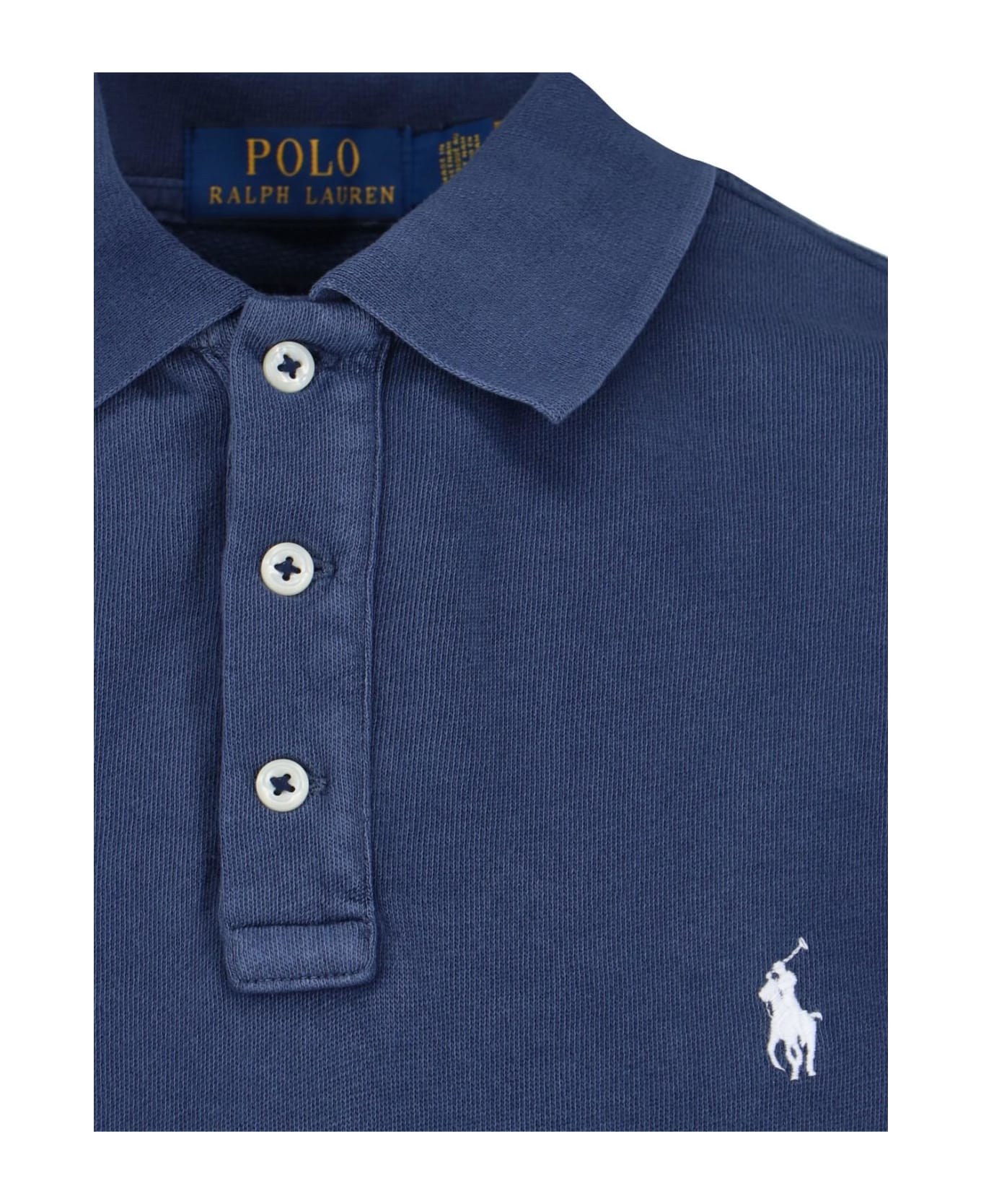 Ralph Lauren Logo Polo Shirt - BLUE