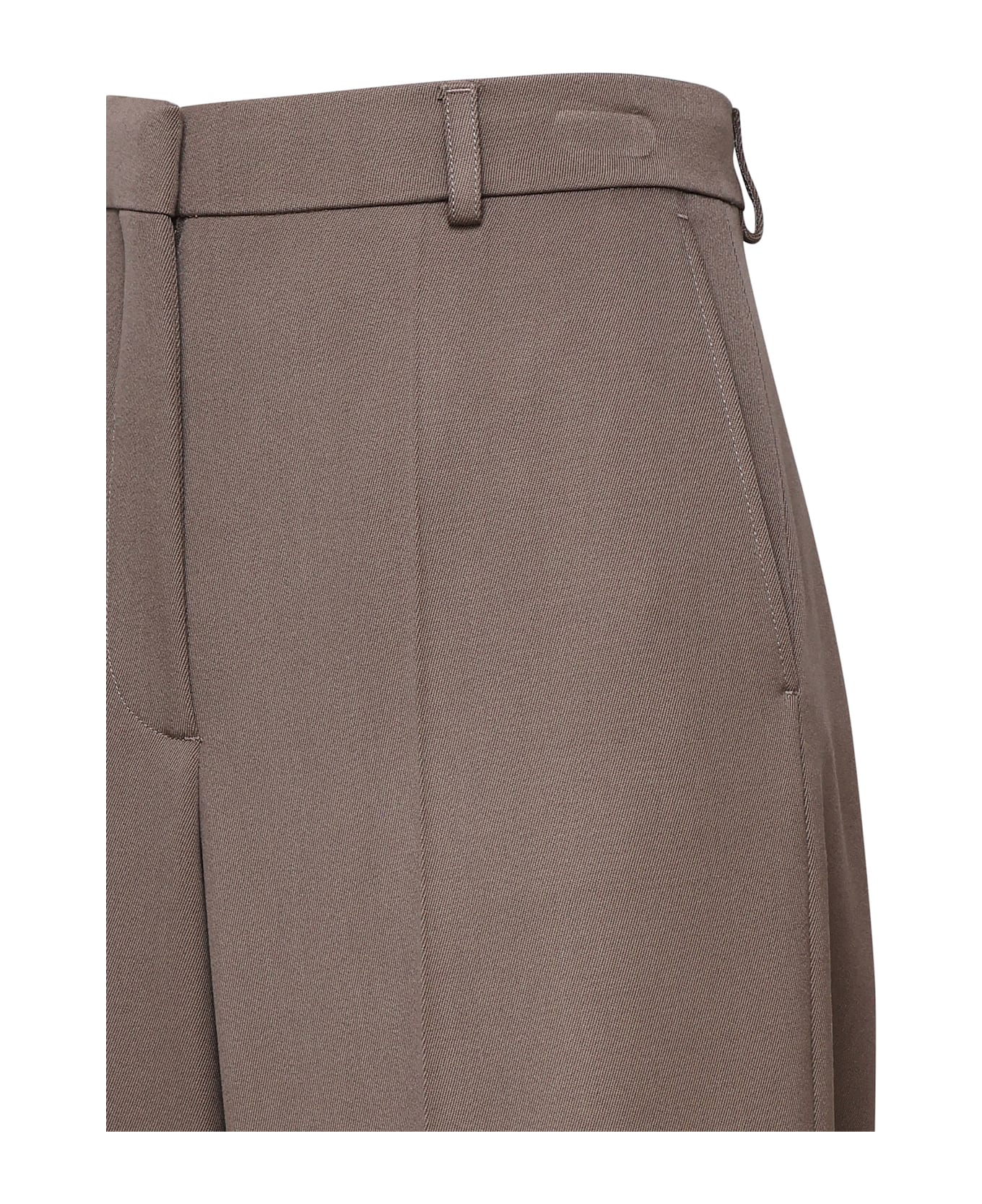 Stella McCartney Wool Trousers - MUD