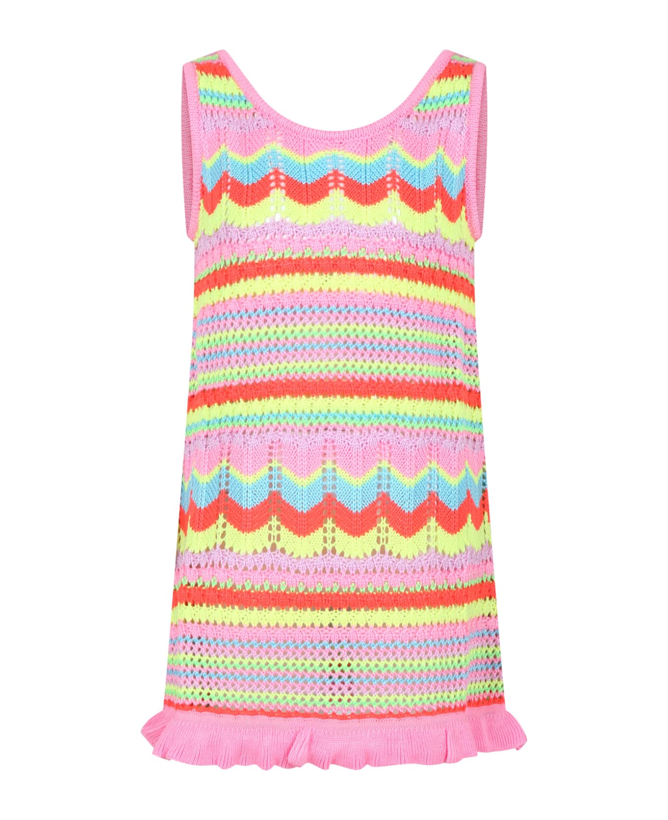 Billieblush Pink Swimsuit Cover-up For Girl - Multicolor