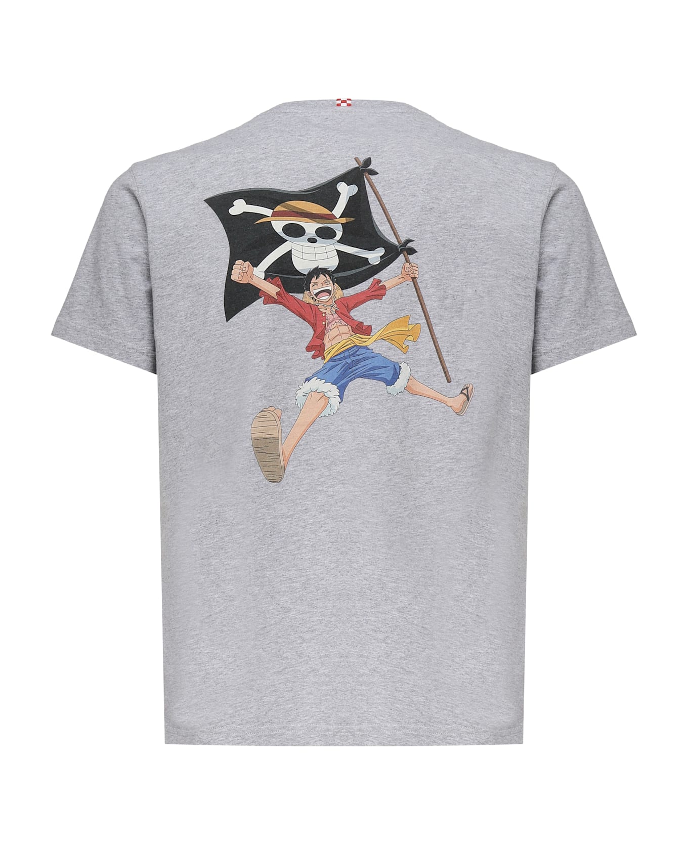 MC2 Saint Barth T-shirt With Embroidery And 
one Piece
 Print - Grey