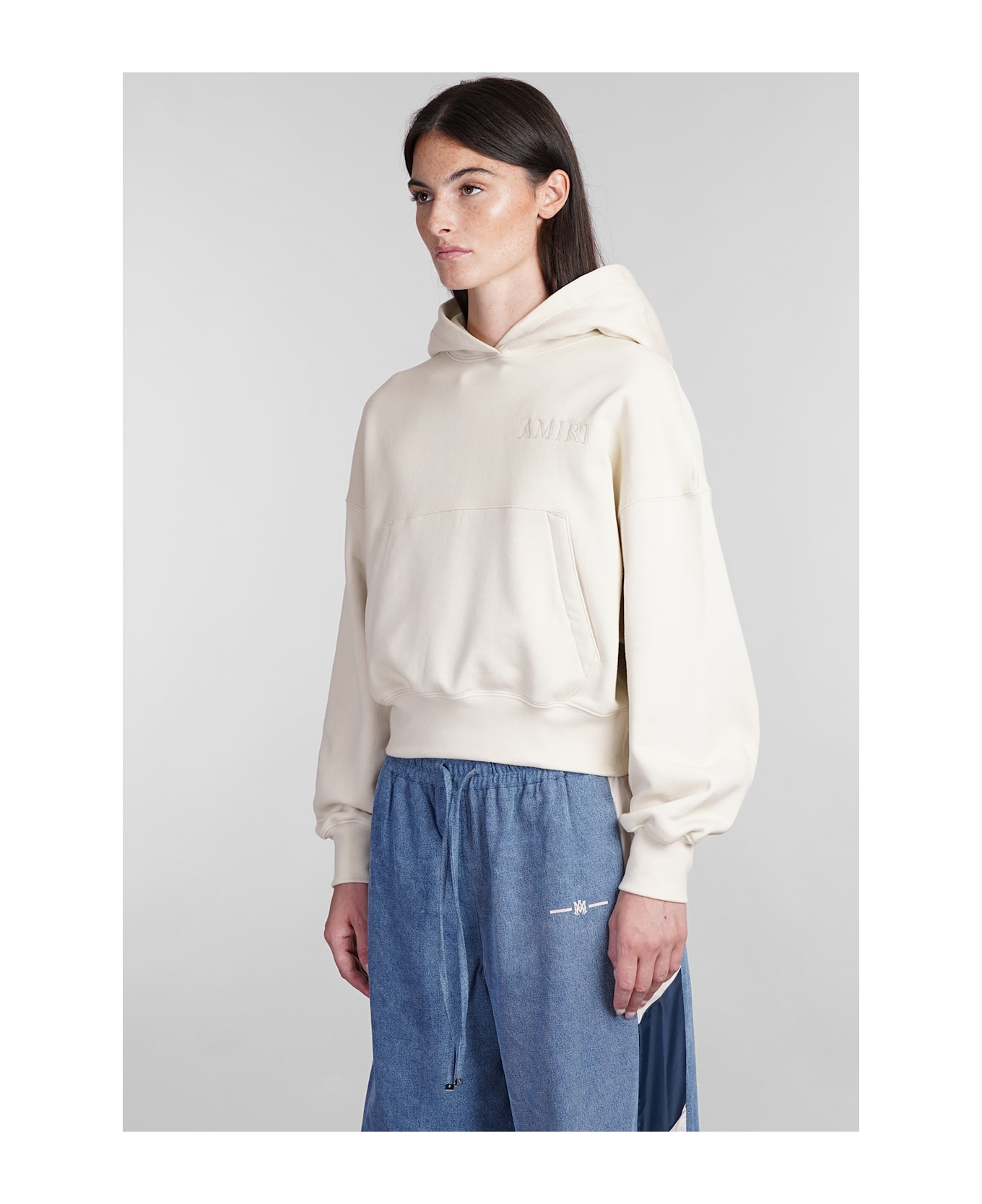 AMIRI Sweatshirt In Beige Cotton - beige