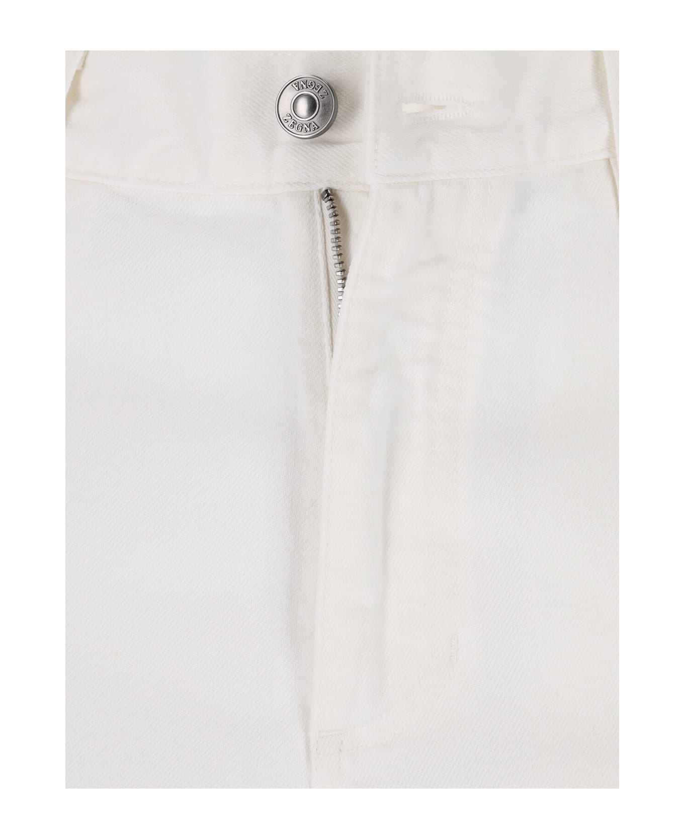 Zegna Straight Jeans - White