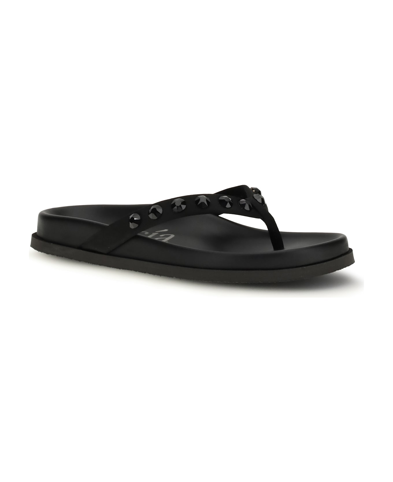Pedro Garcia Thong Sandal With Small Studs
