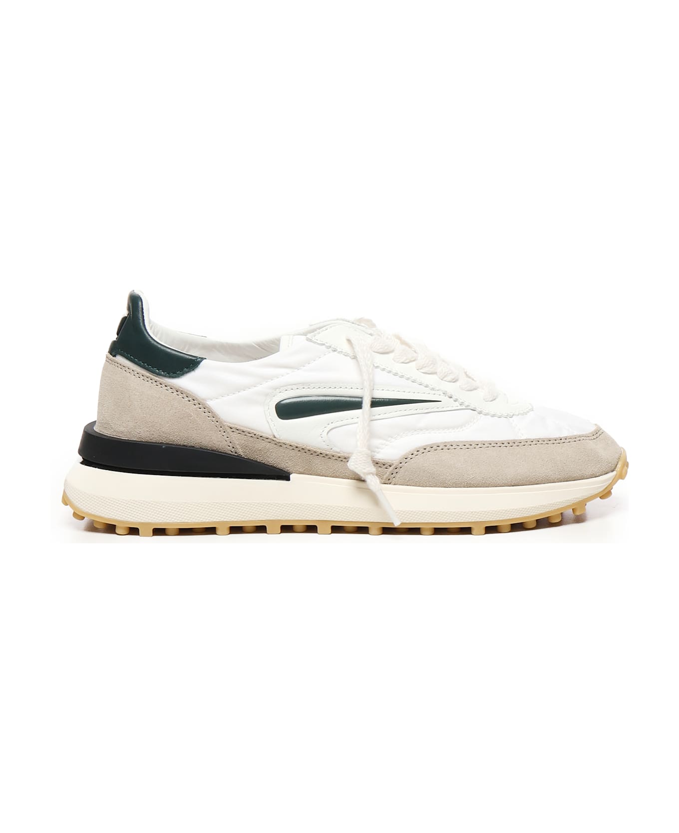 D.A.T.E. Athleta Nylon Sneakers - Wg White Green