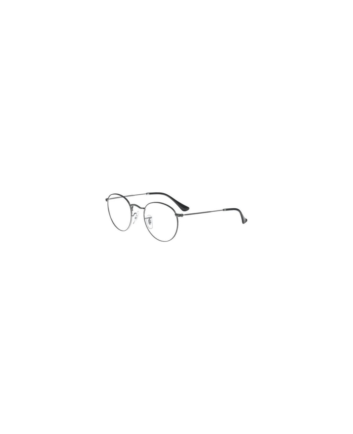 Ray-Ban Round Metal Rx 3447v Glasses - Argento アイウェア