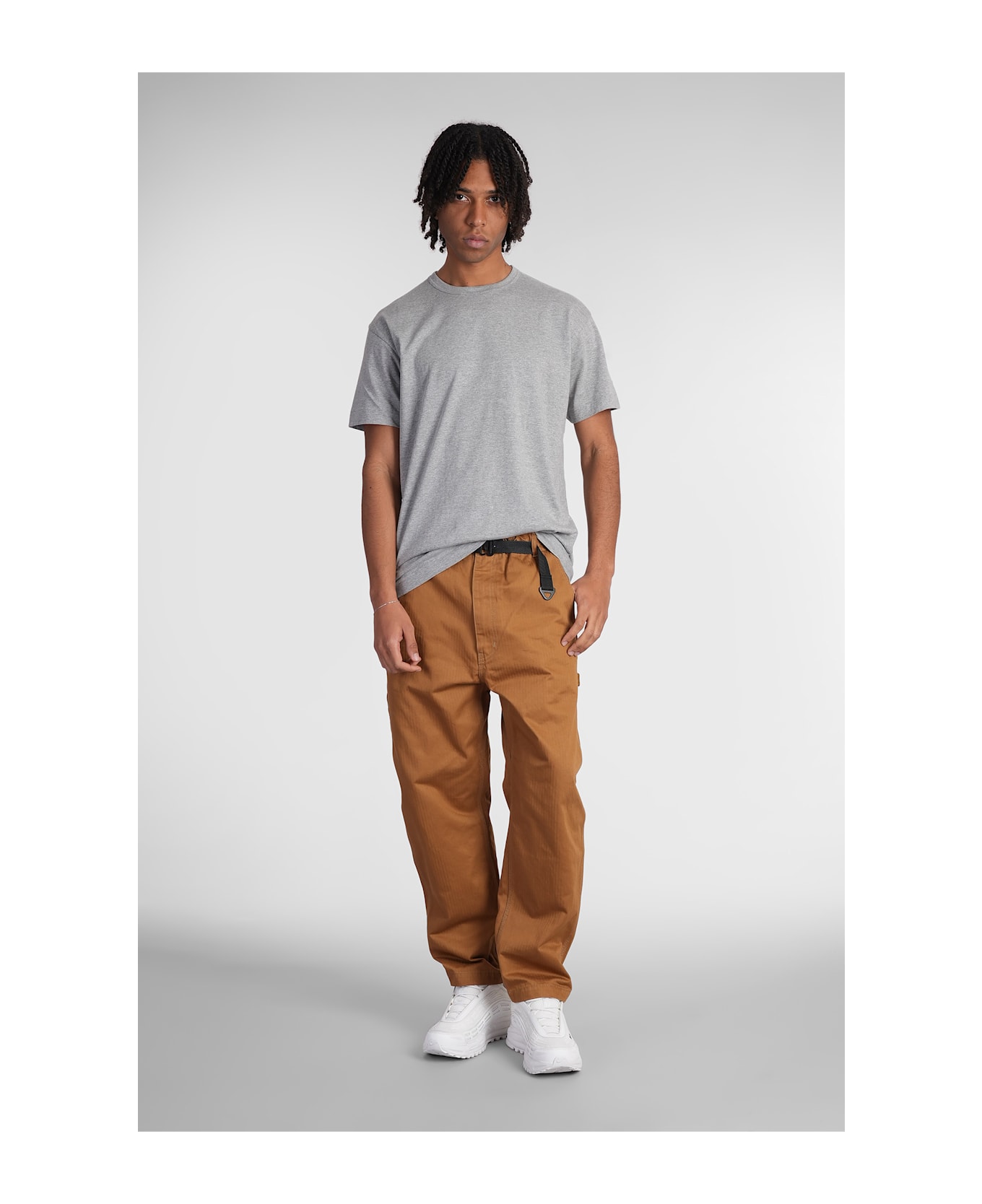 Comme des Garçons Play T-shirt In Grey Cotton - grey