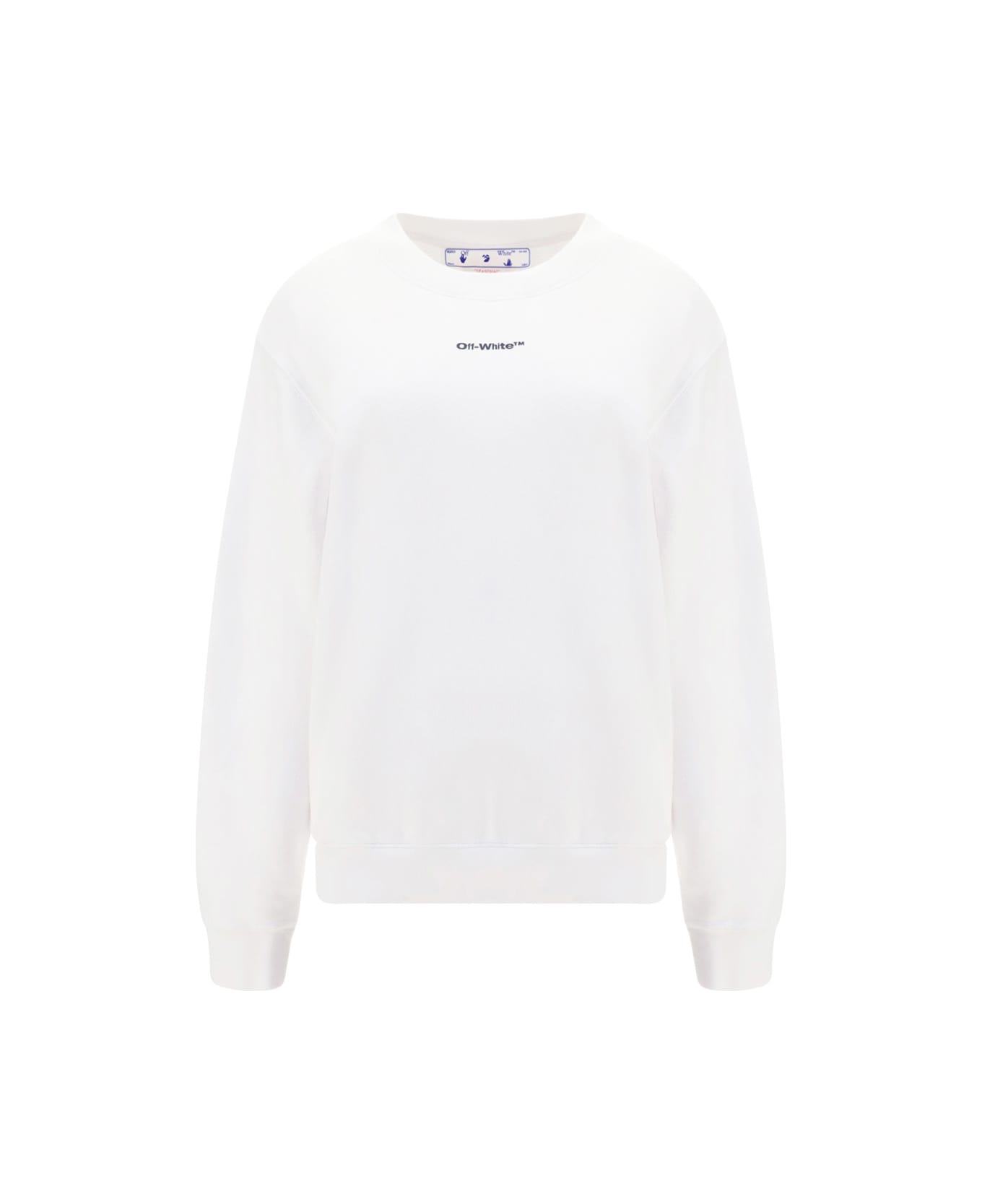 Off-White Arrow Reg Sweatshirt - White Multi
