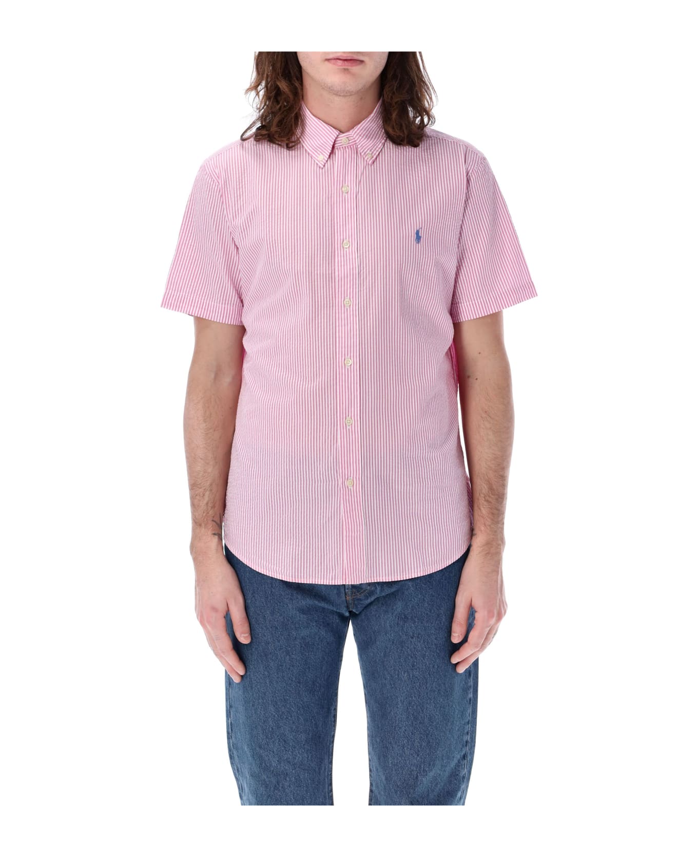 Polo Ralph Lauren Seersucker Shirt - PINK