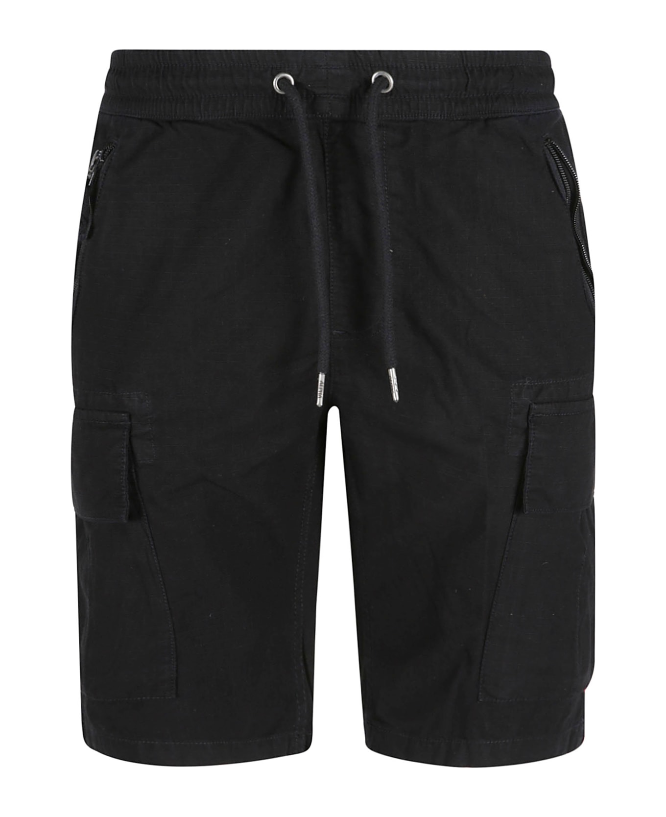 Alpha Industries Ripstop Jogger Shorts - Black