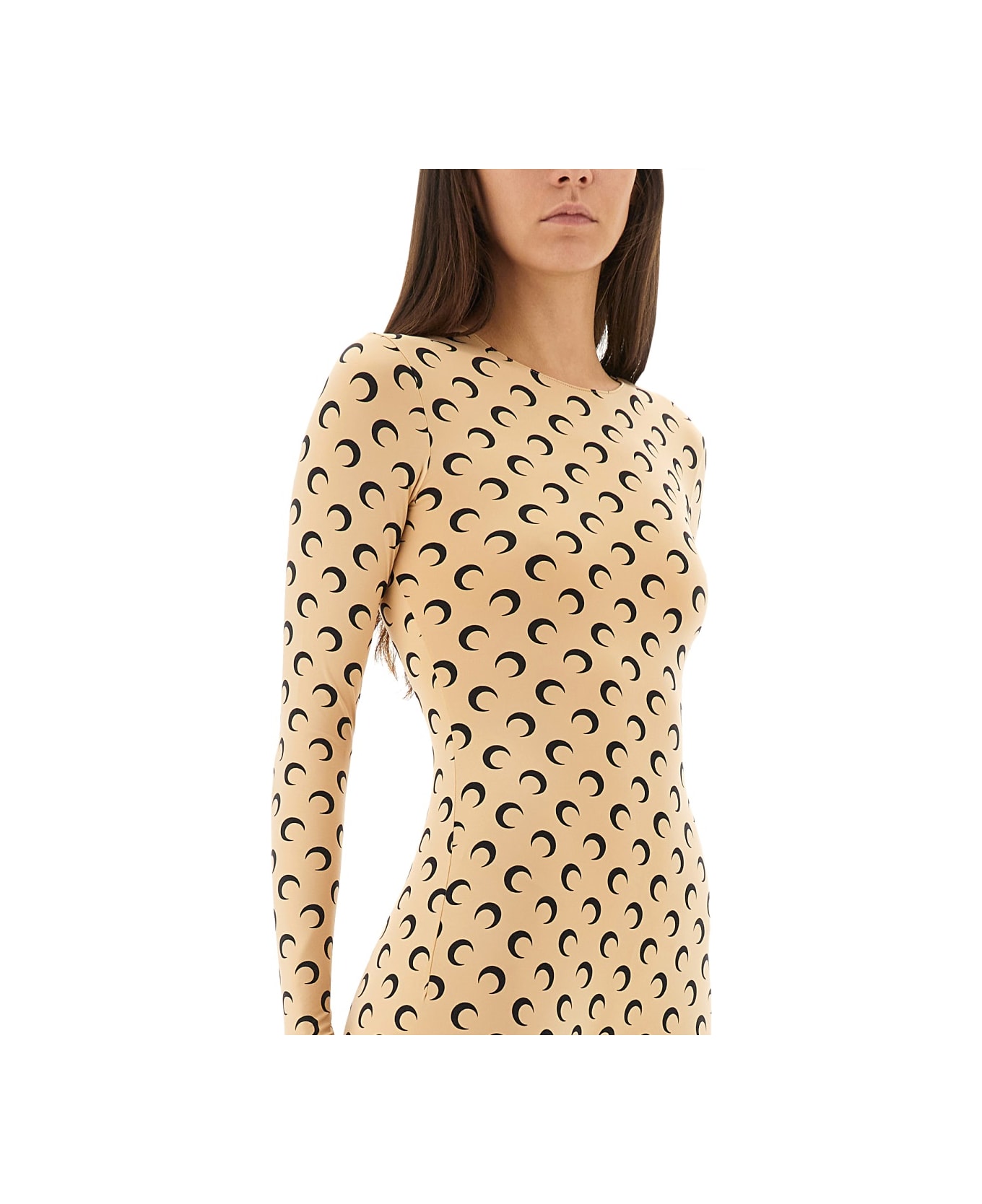 Marine Serre "moon" Suit - BEIGE