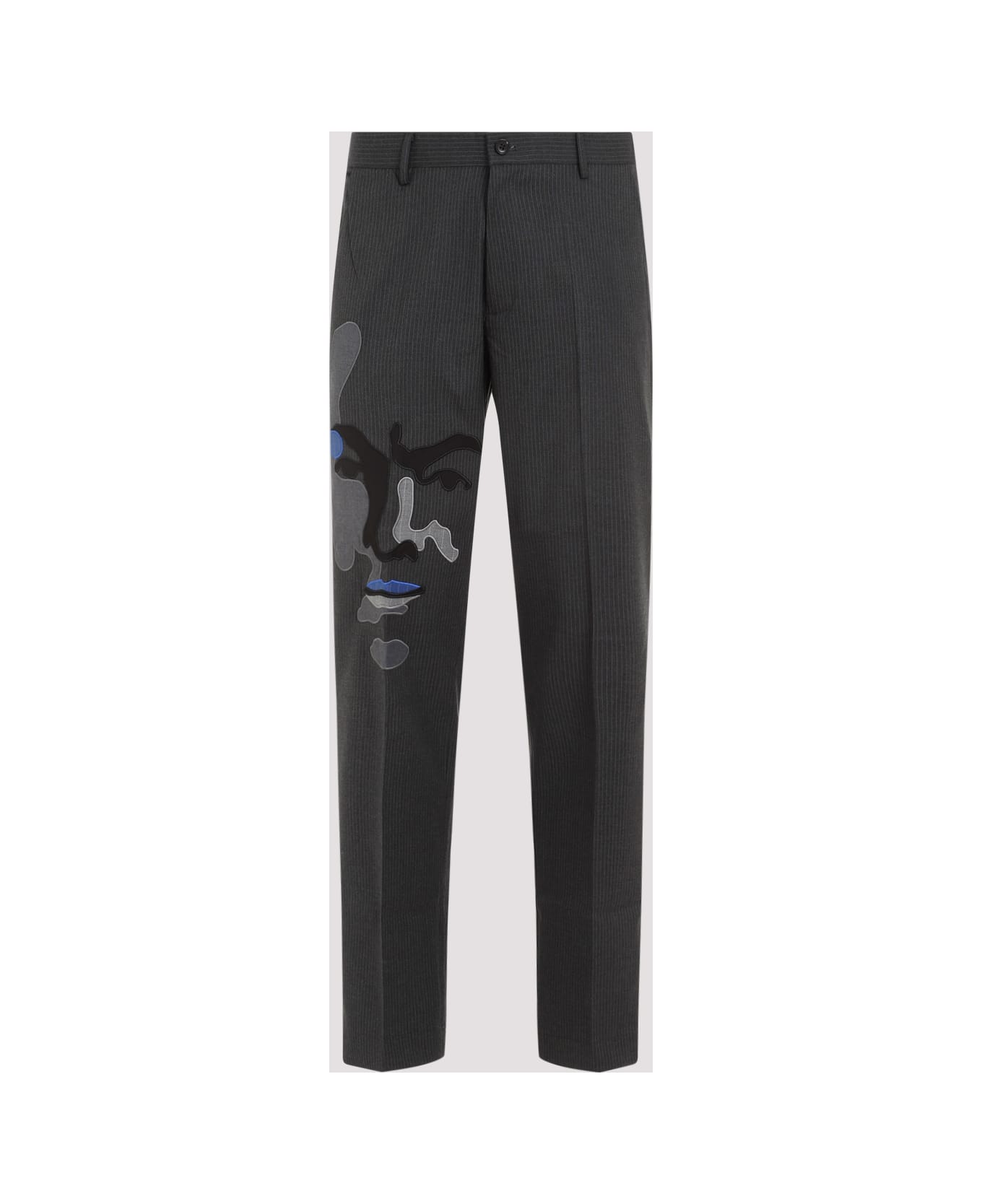 Kidsuper Face Trouser - Grey