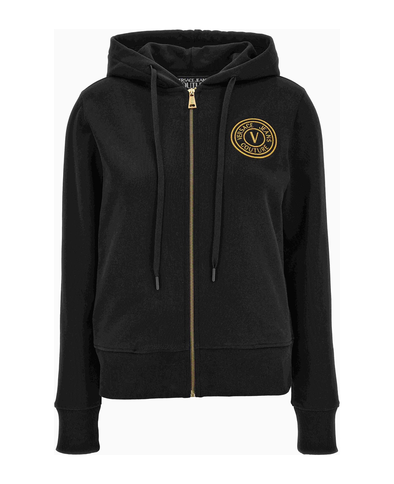 Versace Jeans Couture Hoodie - BLACK/GOLD