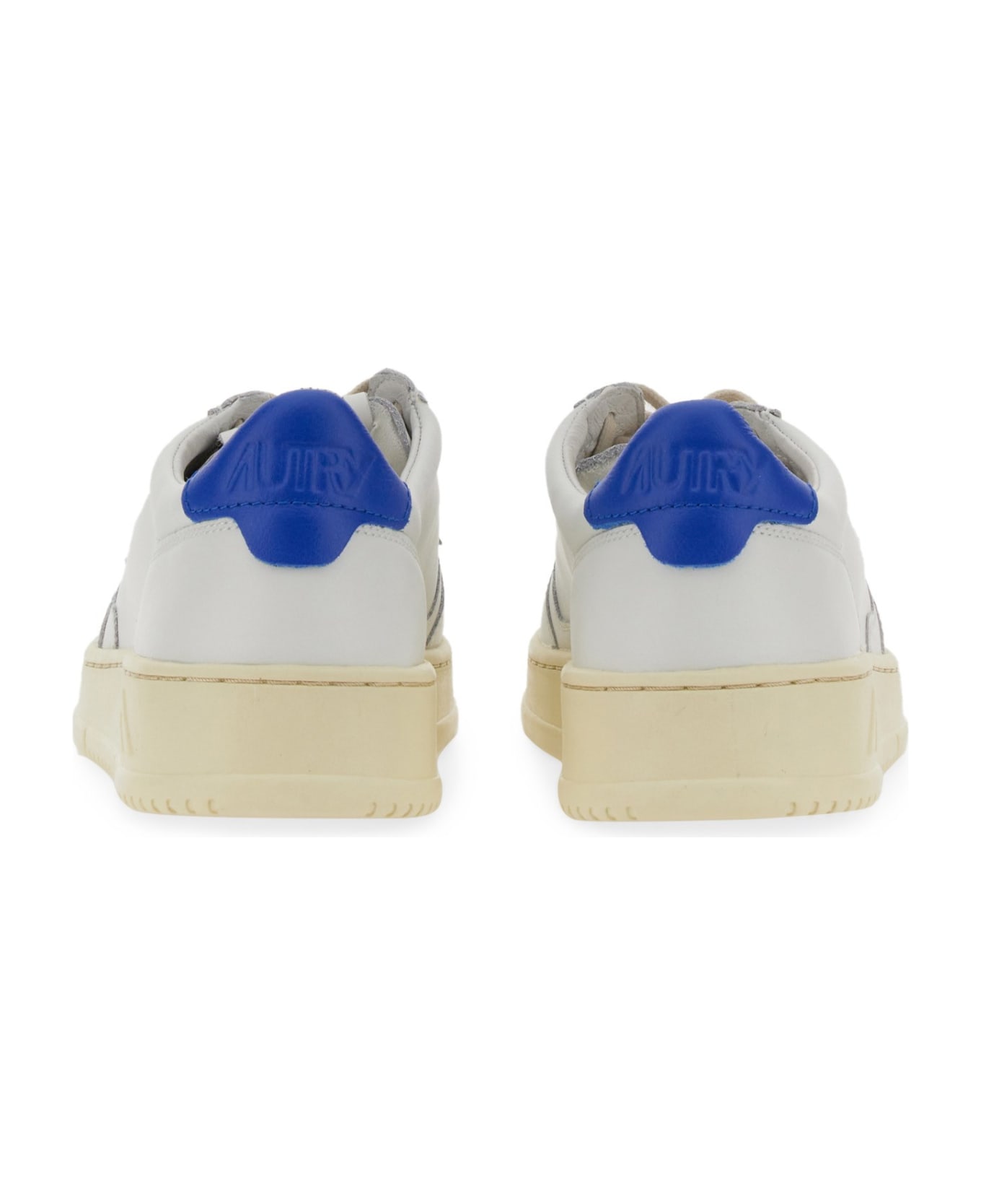 Autry Low Medialist Sneakers - White/light Blue
