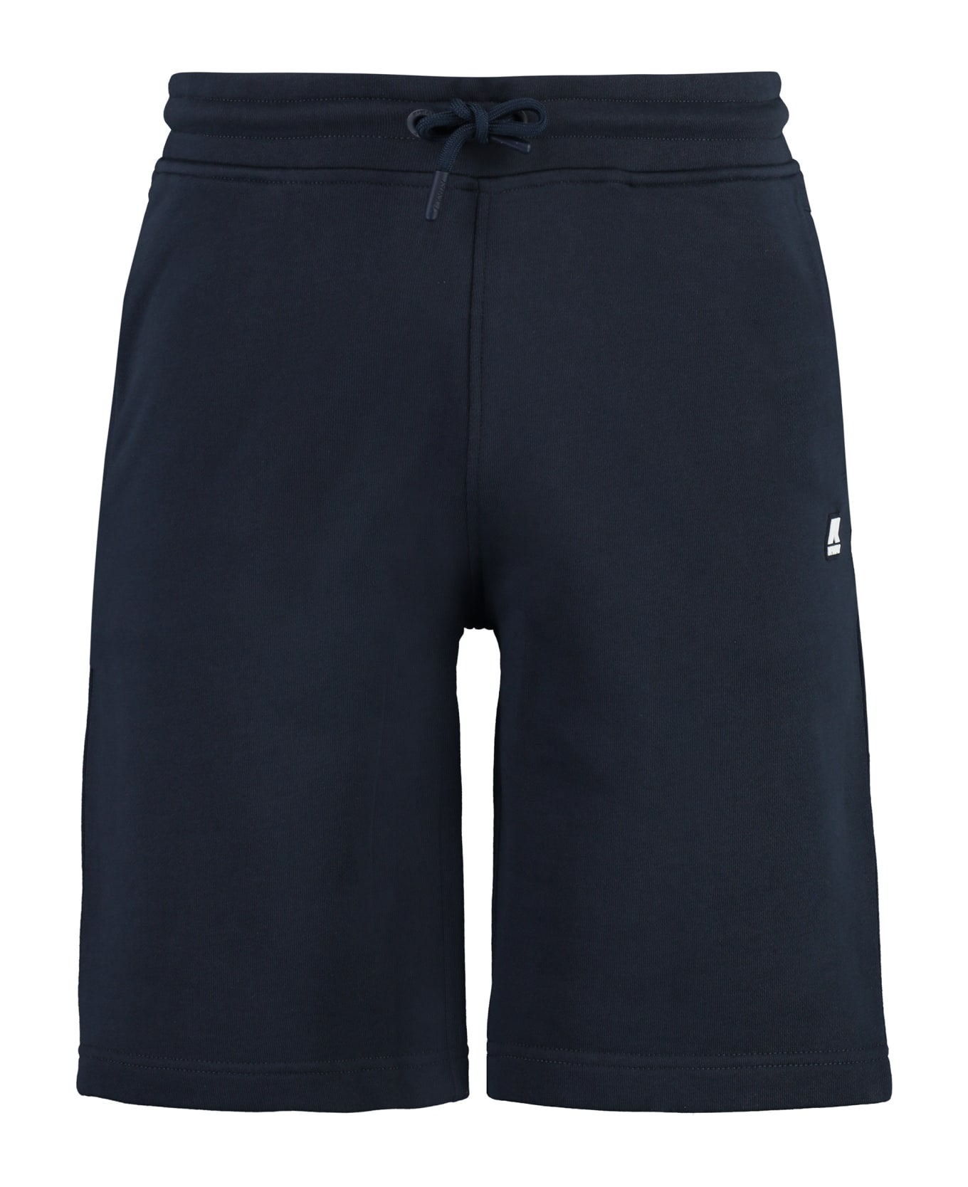 K-Way Erik Cotton Bermuda Shorts - Blue Depth