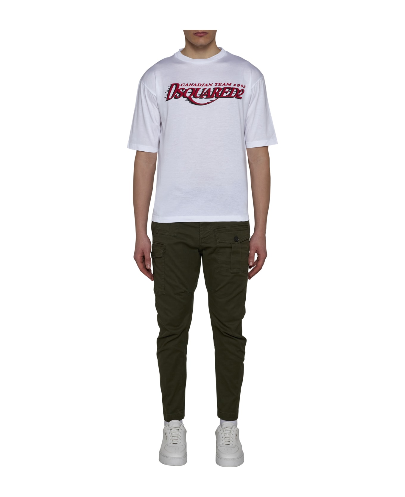 Dsquared2 Canadian Team Cool Fit T-shirt - White