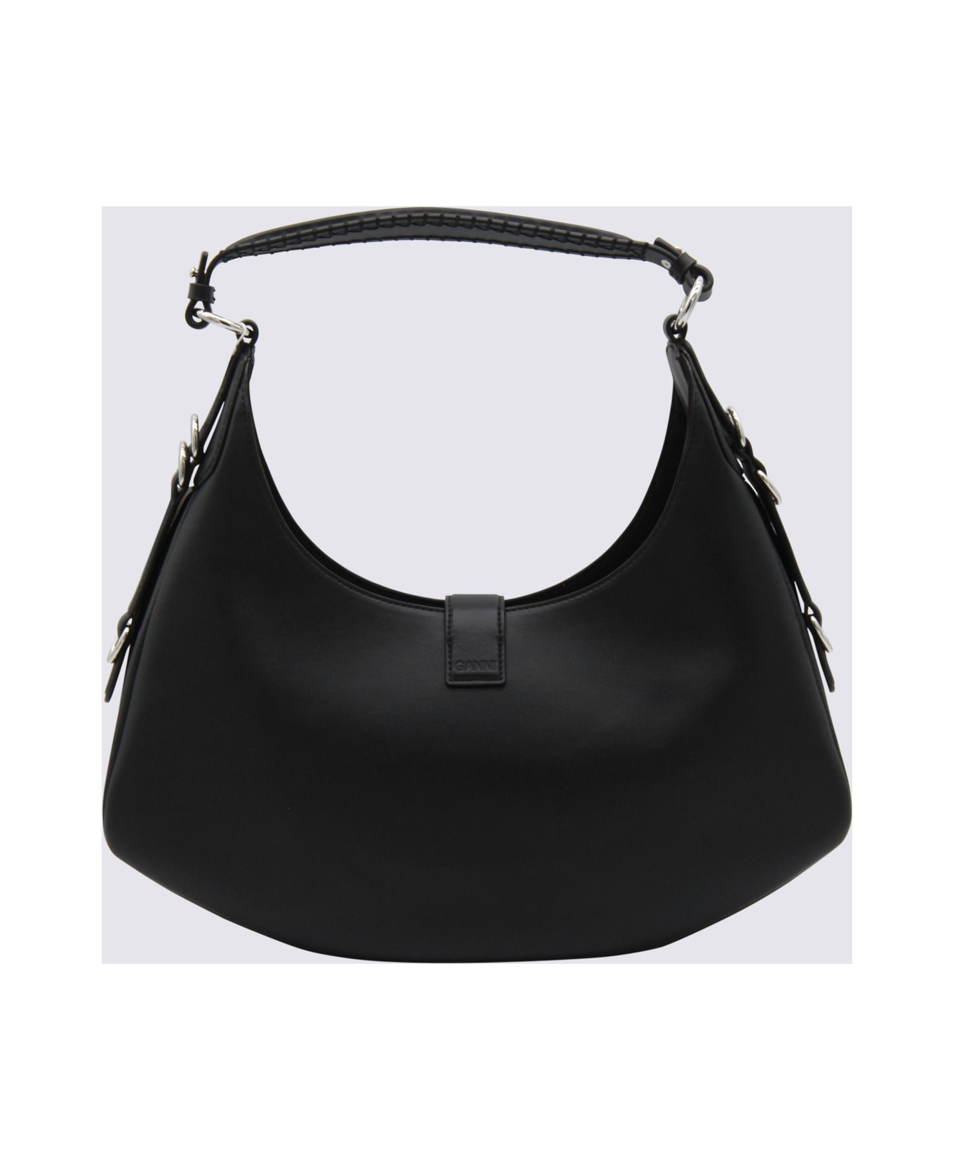 Ganni Black Shoulder Bag - Black