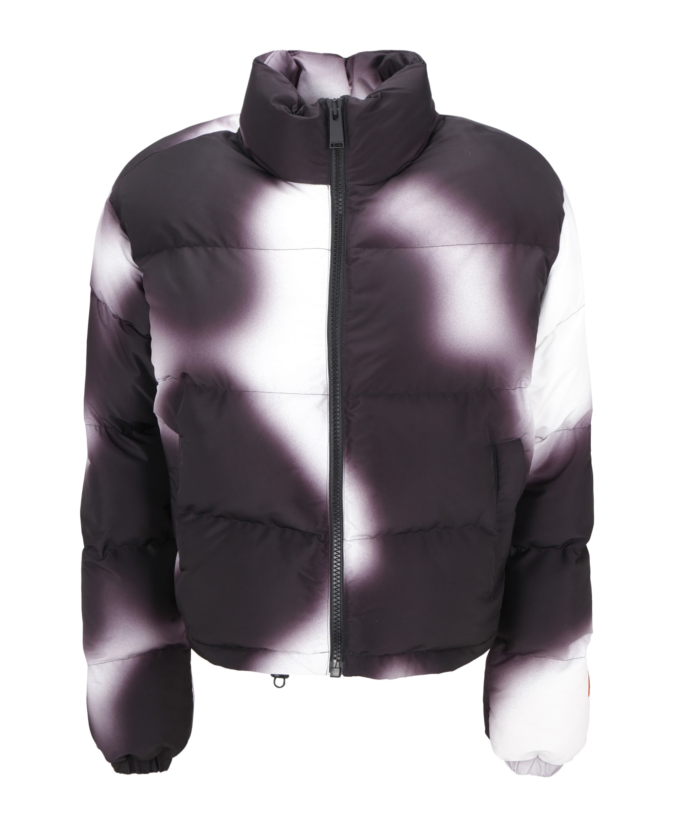 HERON PRESTON Puffer Jacket - White Black