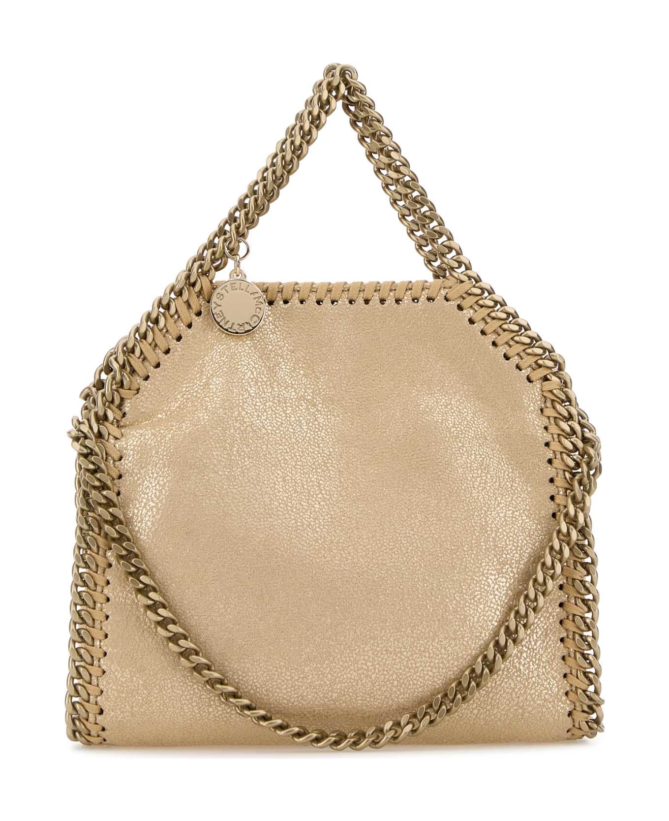 Stella McCartney Gold Shaggy Deer Mini Falabella Handbag - GOLD