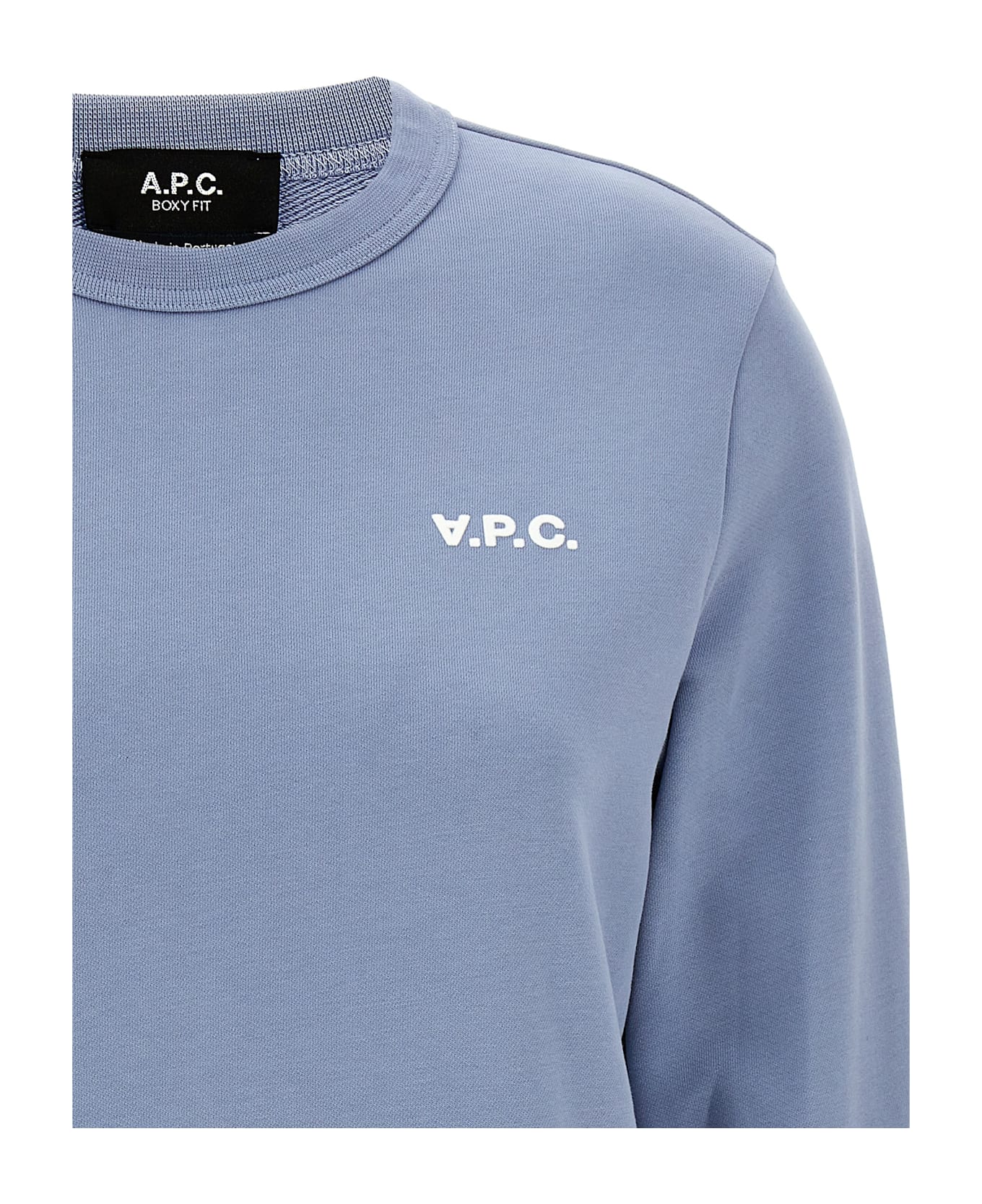 A.P.C. 
boxy Petit Vpc
 Sweatshirt - Light Blue