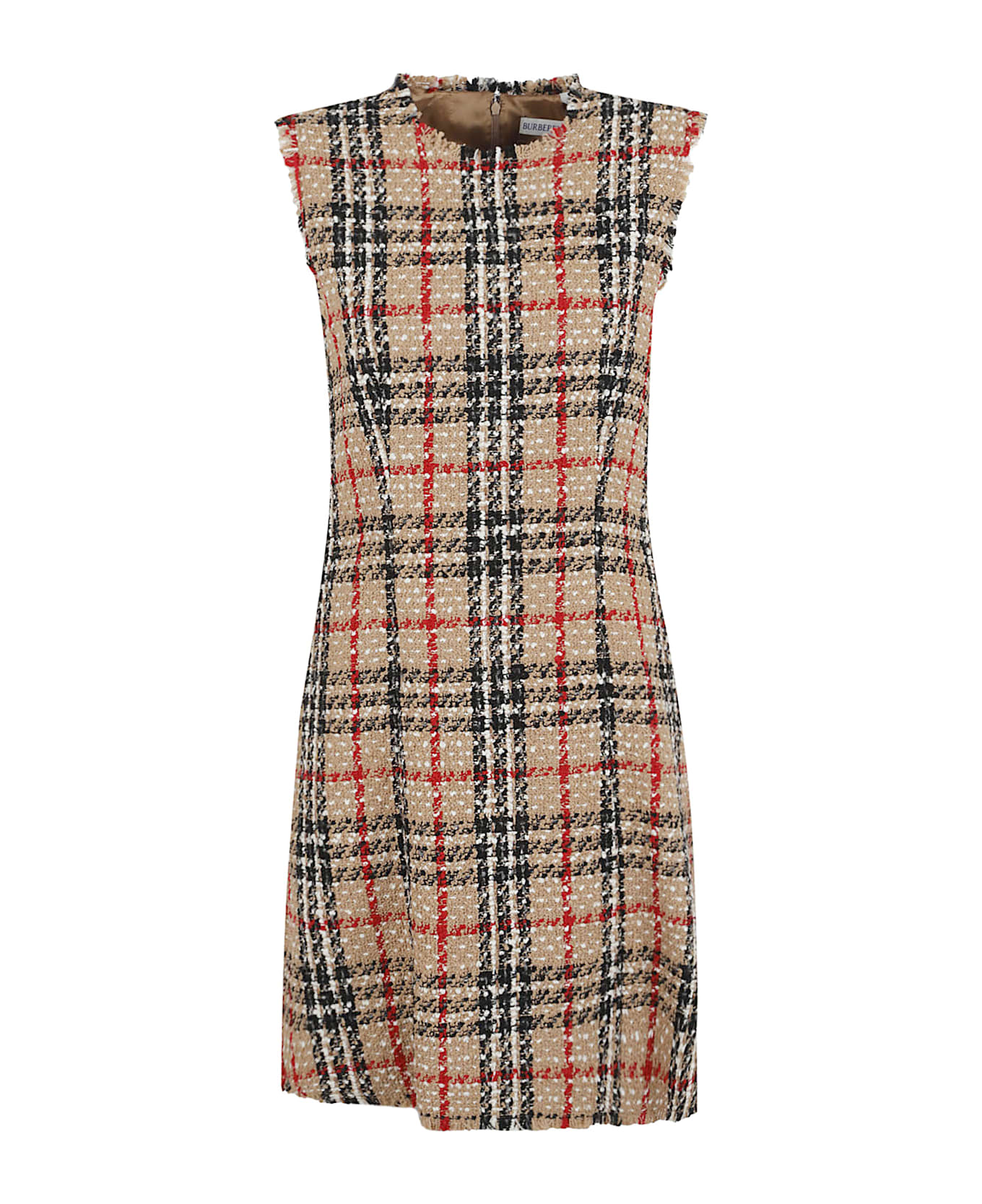 Burberry W Dresses - Sand Ip Check
