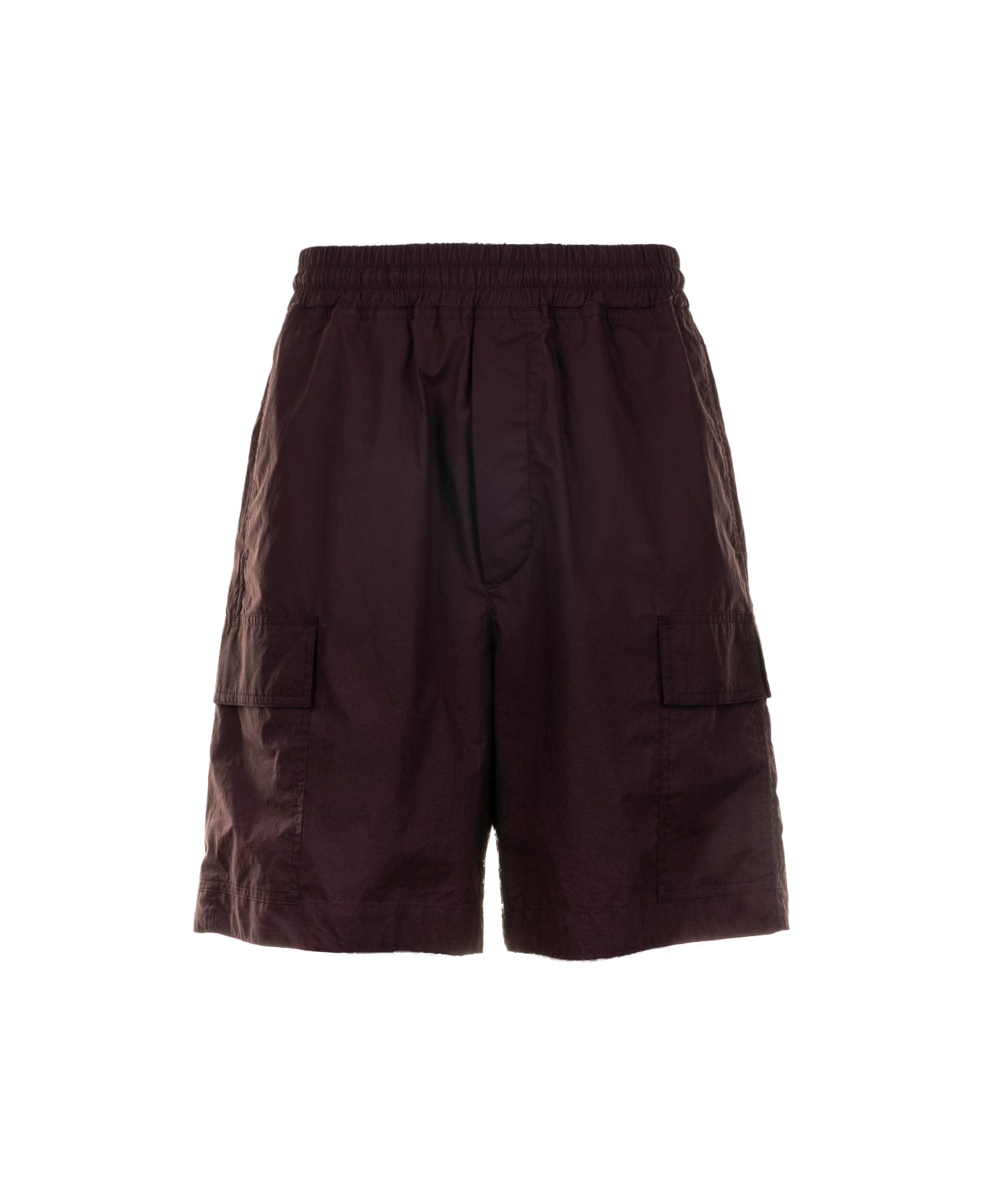 Bottega Veneta Shorts - AUBERGINE