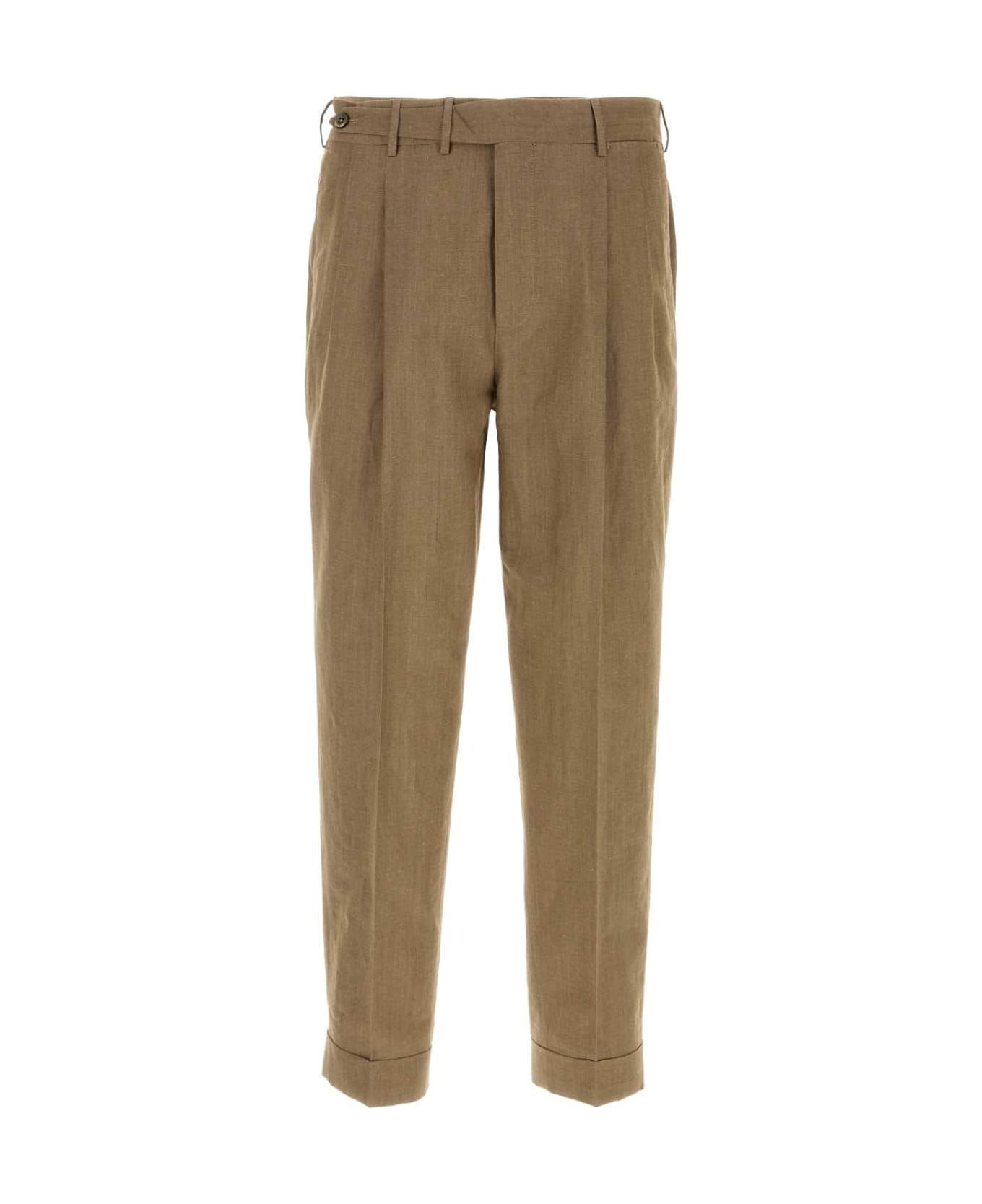 PT Torino Biscuit Wool Blend Pant - 0130