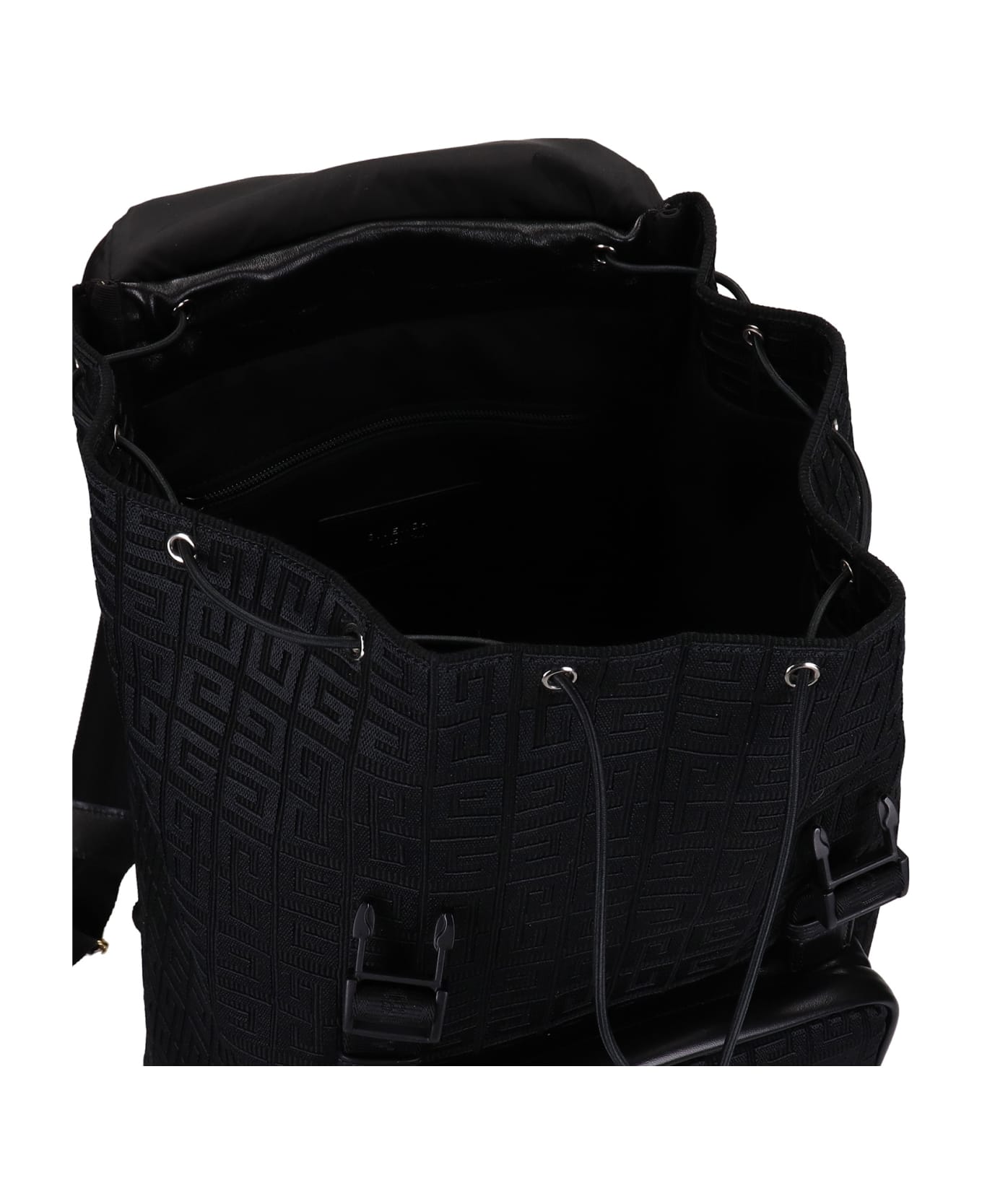 Givenchy 4g Light Backpack In Black Cotton - black